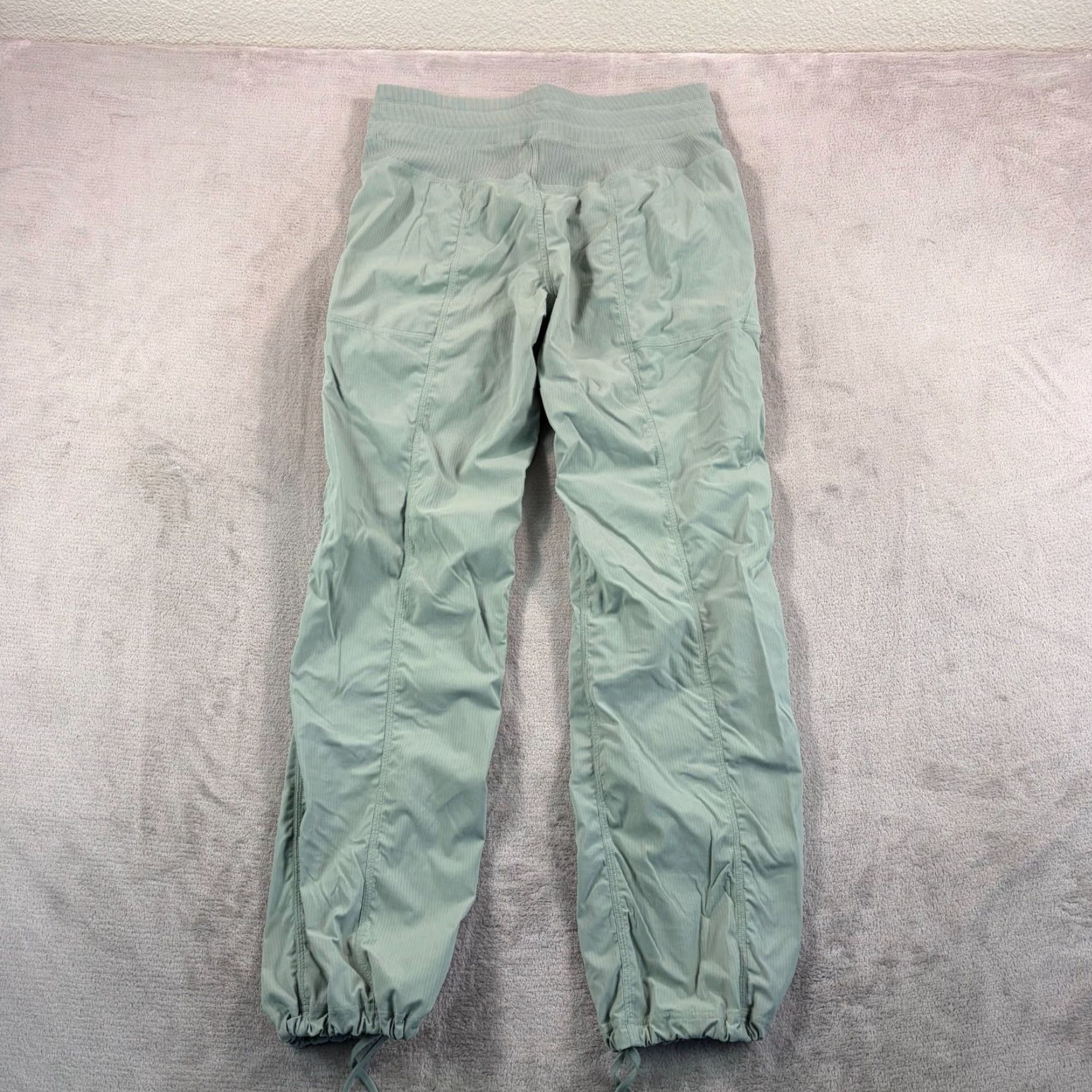 Lululemon VINTAGE Lululemon Dance Studio Pants Green 8 Women Regular Inseam 30" Drawstring Athleisure Dance Studio Fashion Sports Modern Designer Size 30" / US 8 / IT 44 - 5 Thumbnail