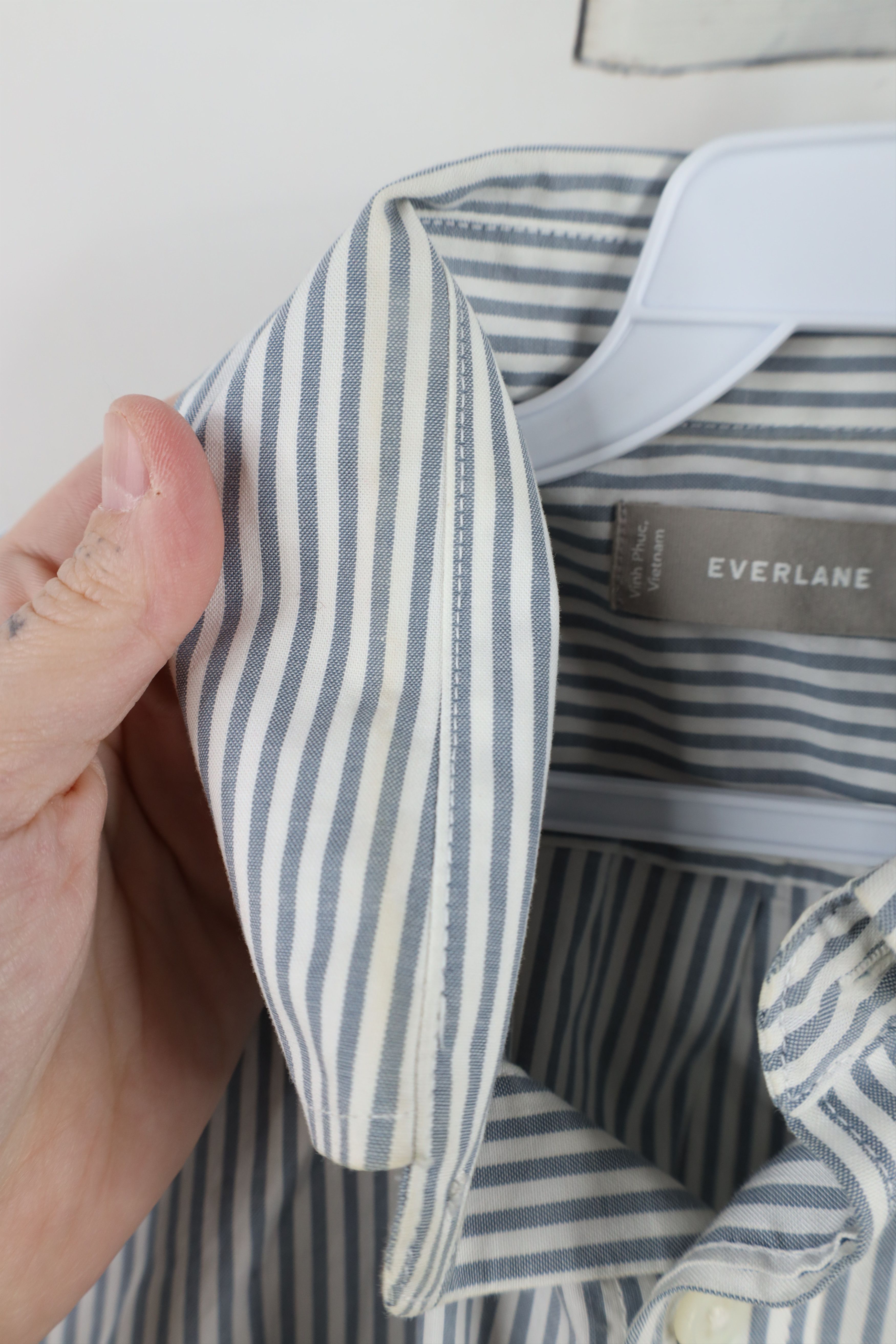 Everlane × Vintage Everlane Long Sleeve Oxford Collared Button Down Shirt Size US S / EU 44-46 / 1 - 8 Thumbnail