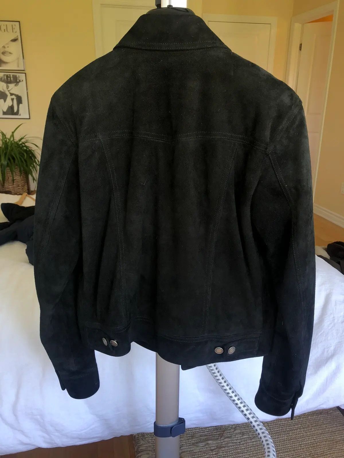 Hedi Slimane × Saint Laurent Paris *Rarest Saint Laurent x Hedi slimane Suede trucker jacket 46 Size US S / EU 44-46 / 1 - 6 Thumbnail