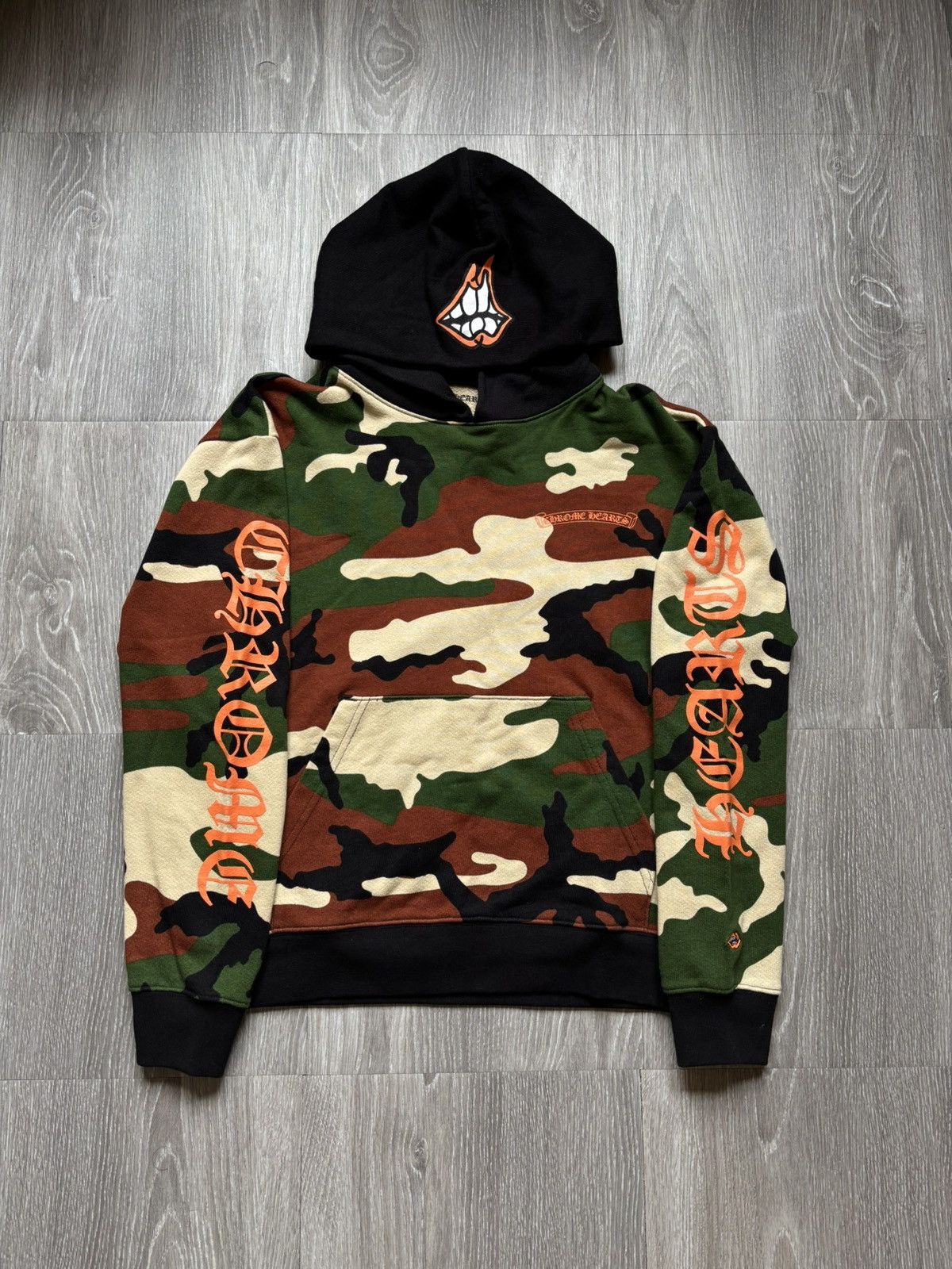 Chrome Hearts Chrome Hearts Matty Boy Camo Caution Hoodie Size US S / EU 44-46 / 1 - 4 Thumbnail
