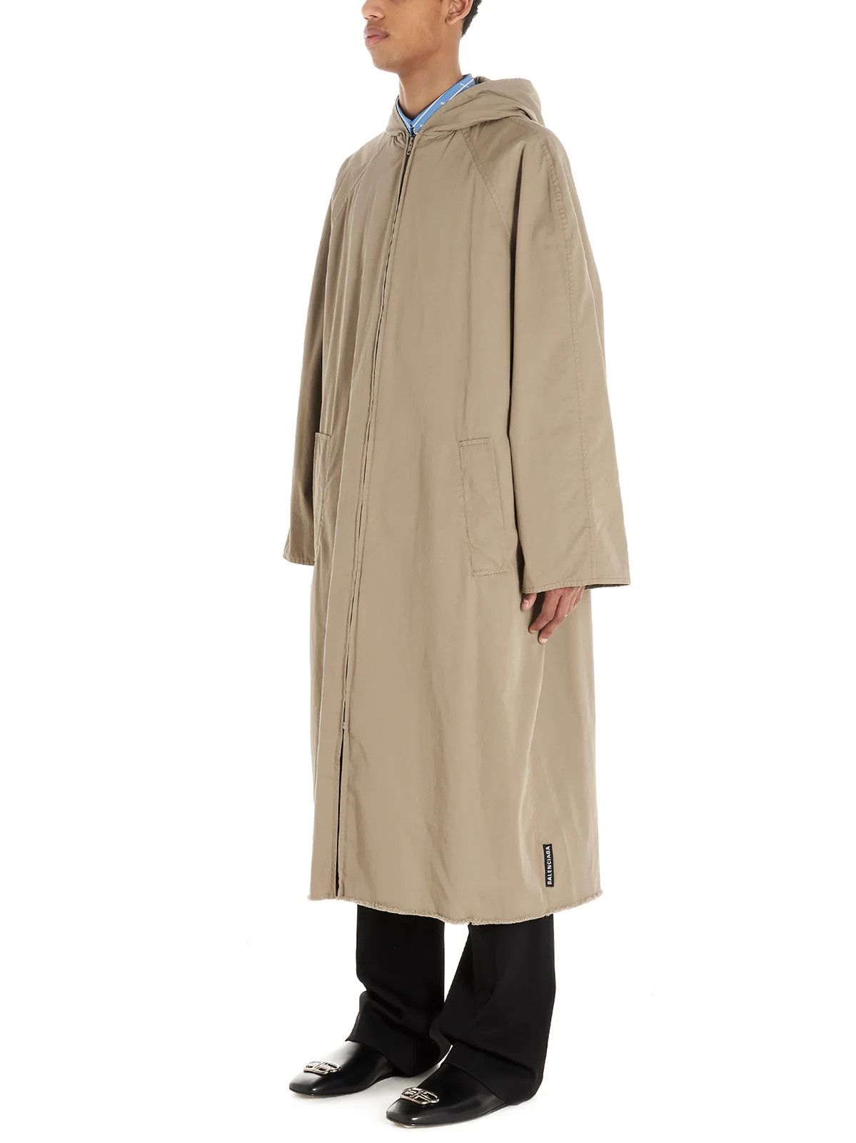 Balenciaga Balenciaga 2019 Oversized Hooded Coat Size US S / EU 44-46 / 1 - 7 Thumbnail