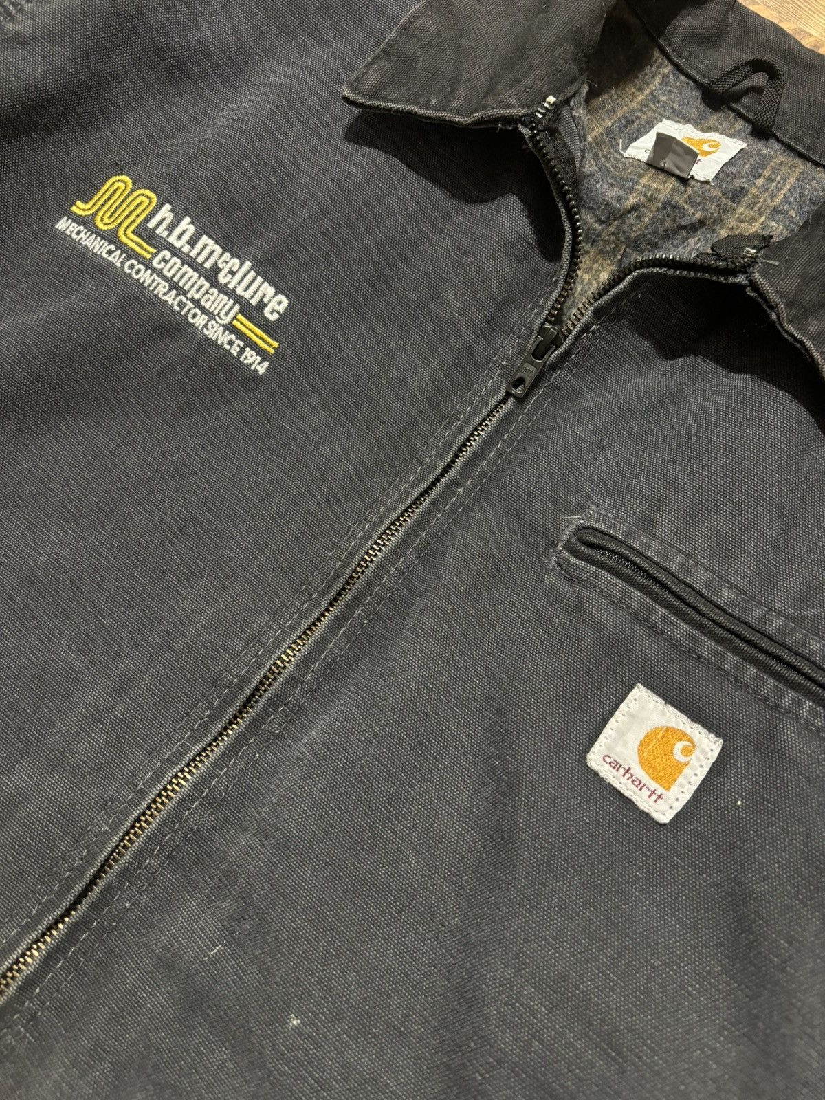 Carhartt × Carhartt Wip × Vintage Retro body vintage workwear Carhartt Detroit jacket J97 PTL Size US L / EU 52-54 / 3 - 2 Thumbnail