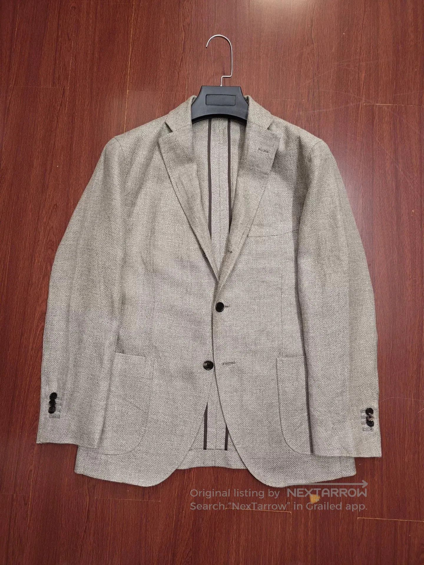 Tallia Custom Italian Linen Wool Suit. Size US S / EU 44-46 / 1 - 5 Thumbnail
