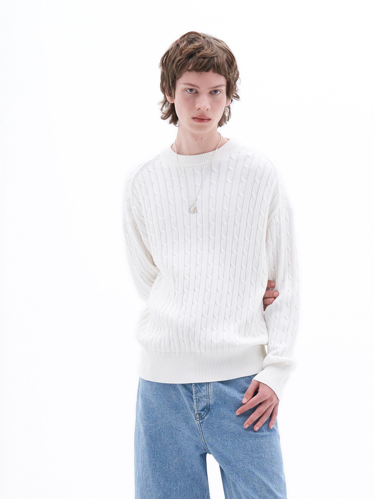 Filippa K Filippa K Braided Sweater Cardigan Size US L / EU 52-54 / 3 - 1 Thumbnail