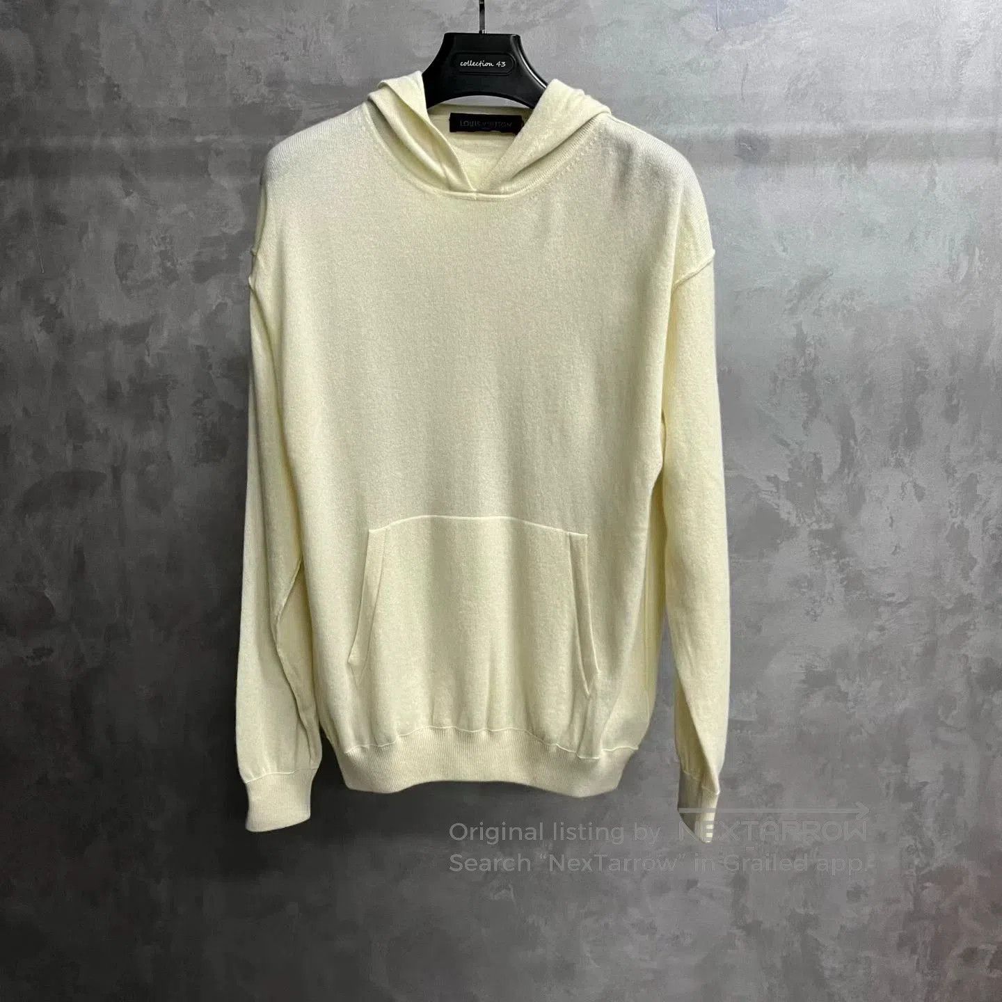 Louis Vuitton Louis Vuitton White Cashmere Blend Hooded Knit. Size US L / EU 52-54 / 3 - 1 Thumbnail