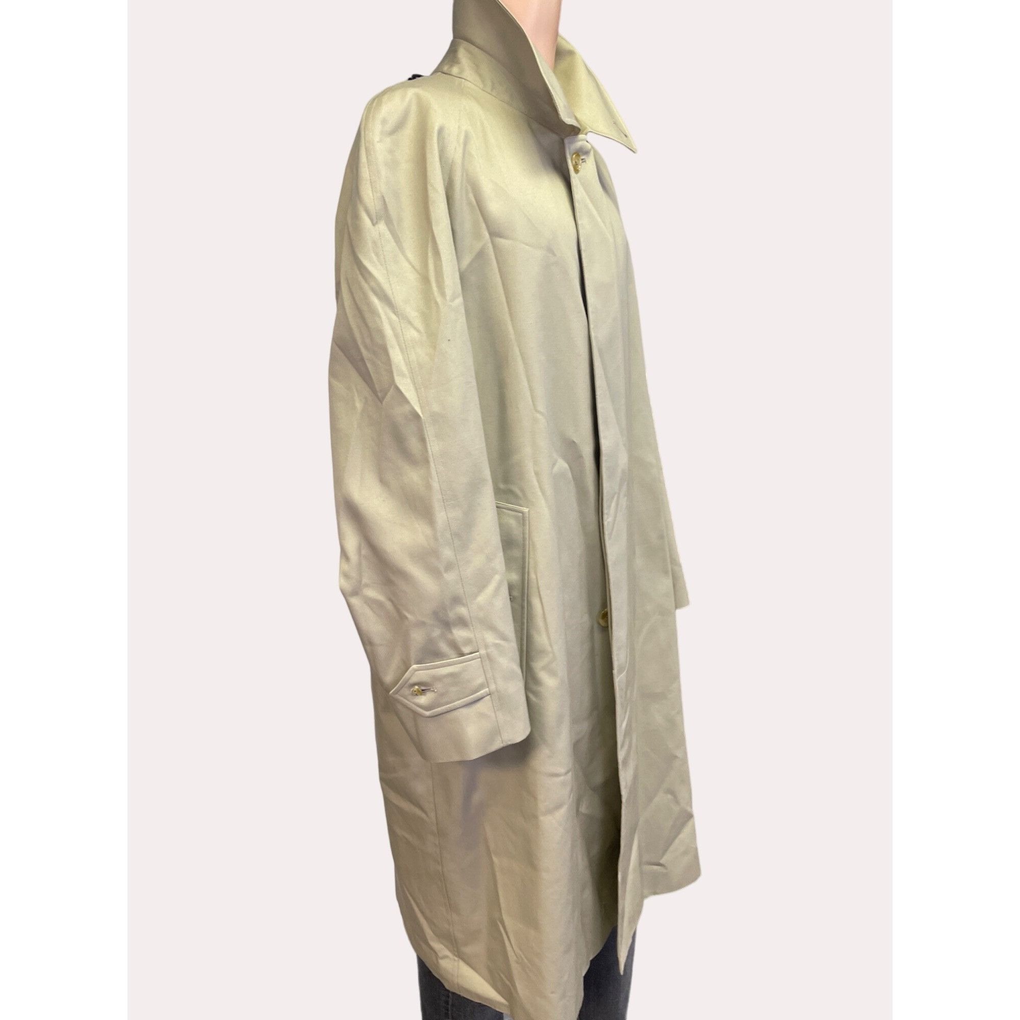 Burberry Burberrys Men's Tan Trench Coat 48 Reg SKU 6036 Size US M / EU 48-50 / 2 - 3 Thumbnail