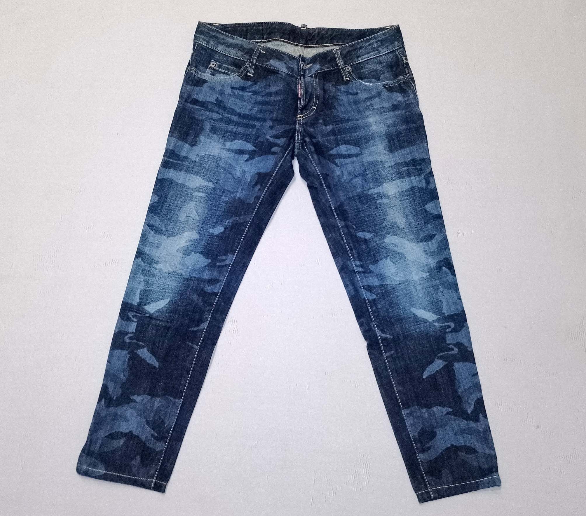 Dsquared2 Dsquared2 Jungle Jim Super Slim Jeans – IT 42 Camouflage Size 28" / US 6 / IT 42 - 1 Thumbnail