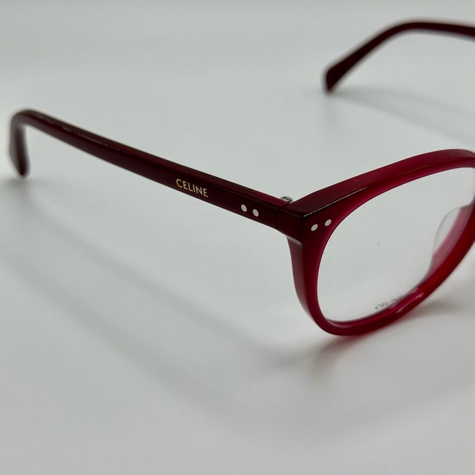 Celine NEW Celine Women's Glasses CL50068I 52069 Burgundy Size ONE SIZE - 5 Thumbnail