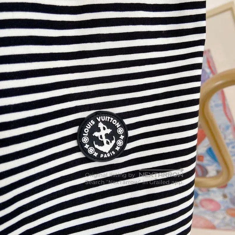 Louis Vuitton Louis Vuitton Striped Halter Dress Size S / US 4 / IT 40 - 5 Thumbnail