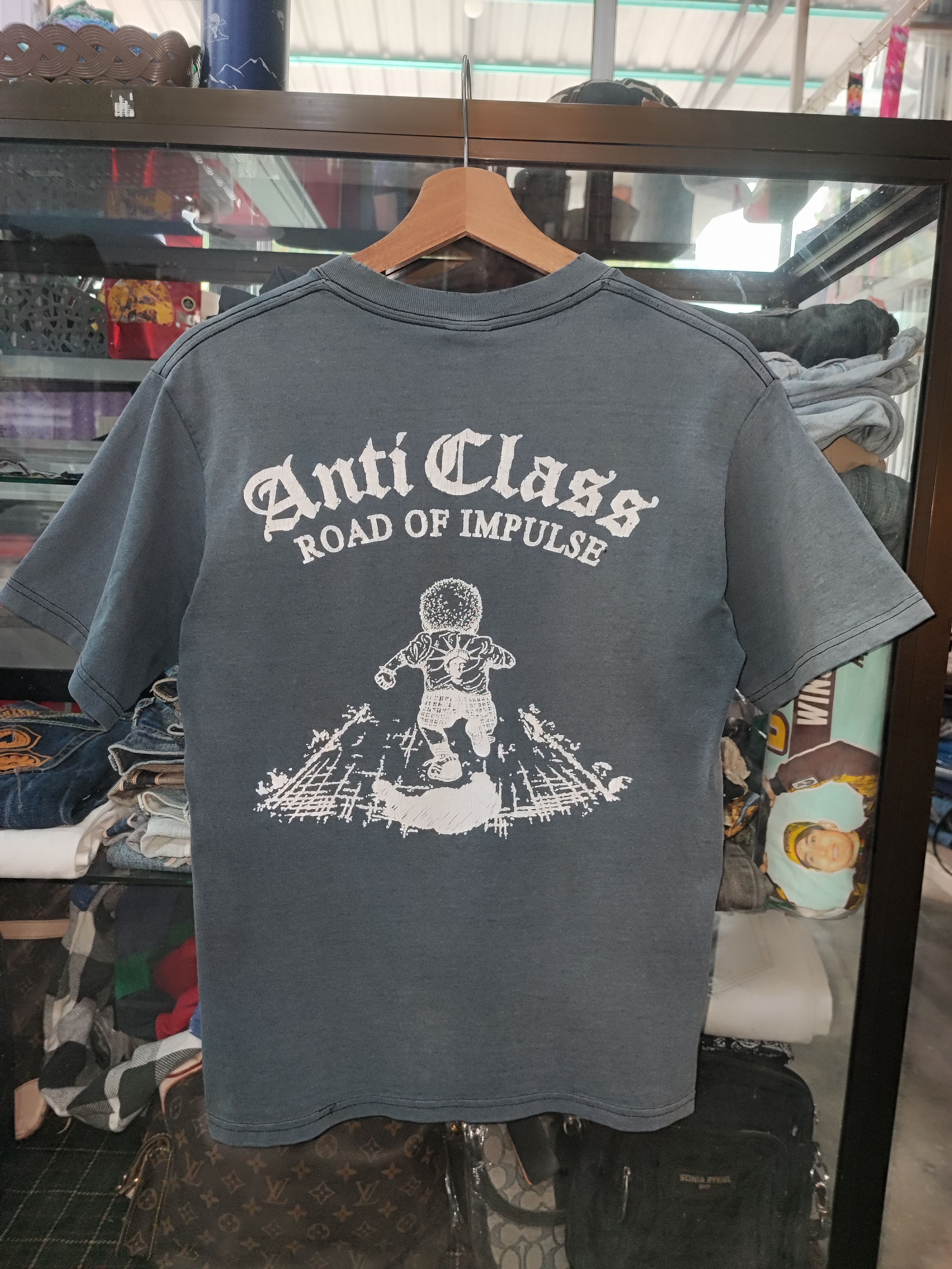 Band Tees VINTAGE SOBUT JAPAN HARDCORE PUNK BAND DISTRESSED TRASH Size US M / EU 48-50 / 2 - 3 Thumbnail