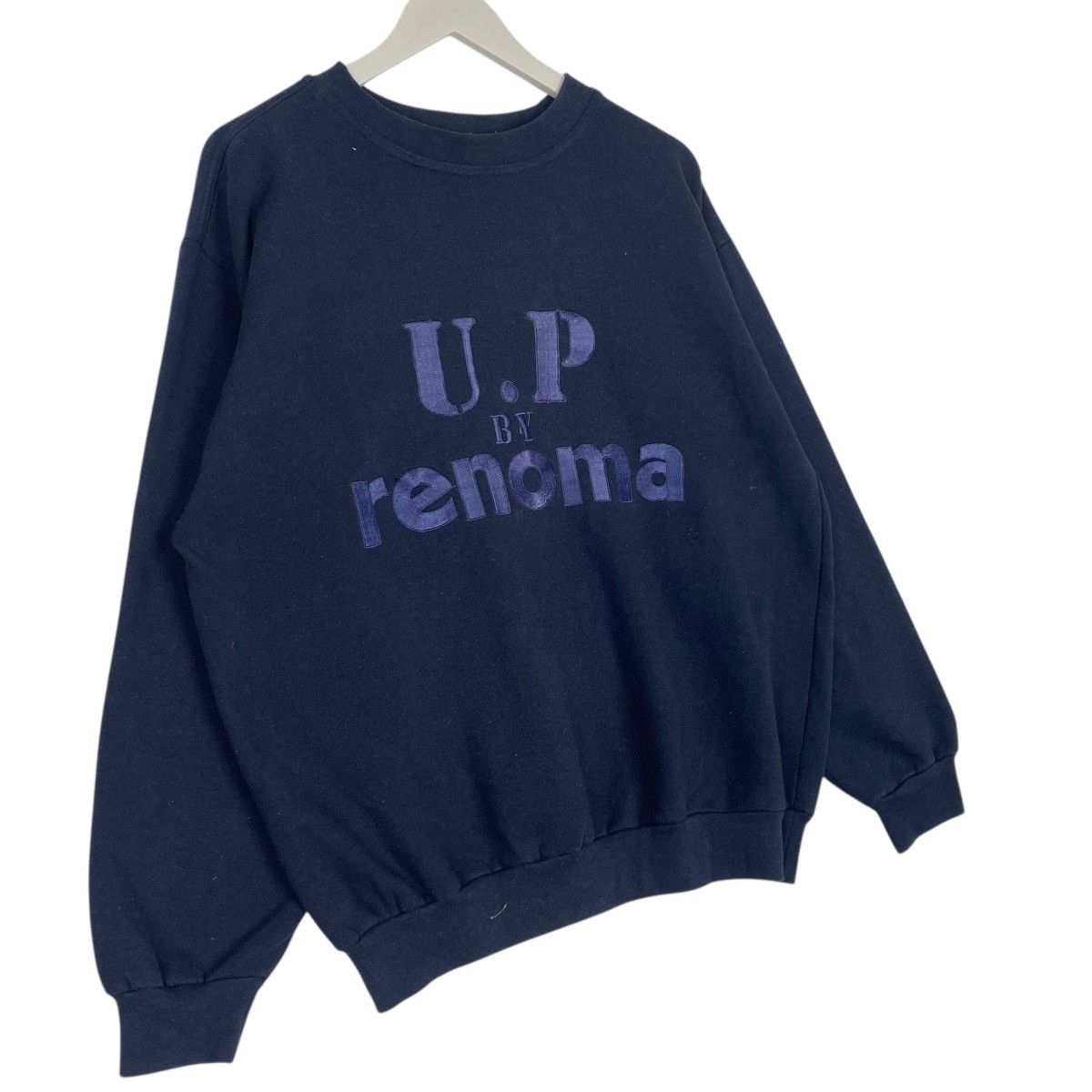 Other Vintage UPRenoma Sweatshirt Crewneck Big Logo In Italy Blue Size US M / EU 48-50 / 2 - 3 Thumbnail