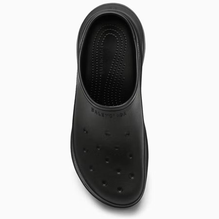Balenciaga os11x0124 Crocs Mule in Black Size US 12 / EU 45 - 3 Thumbnail