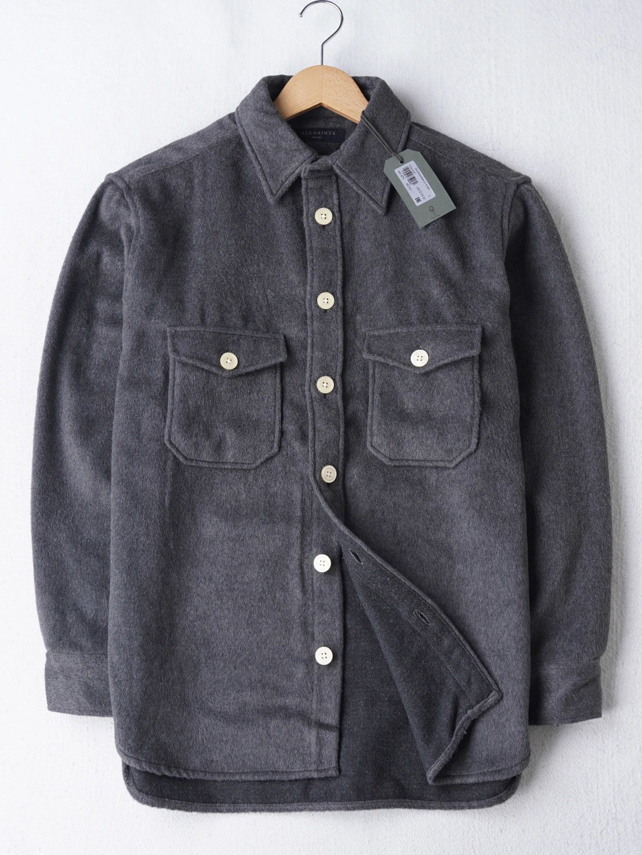 Allsaints Dillingham LS Shirt - Sz XS S M L XL 2XL Size US S / EU 44-46 / 1 - 5 Thumbnail