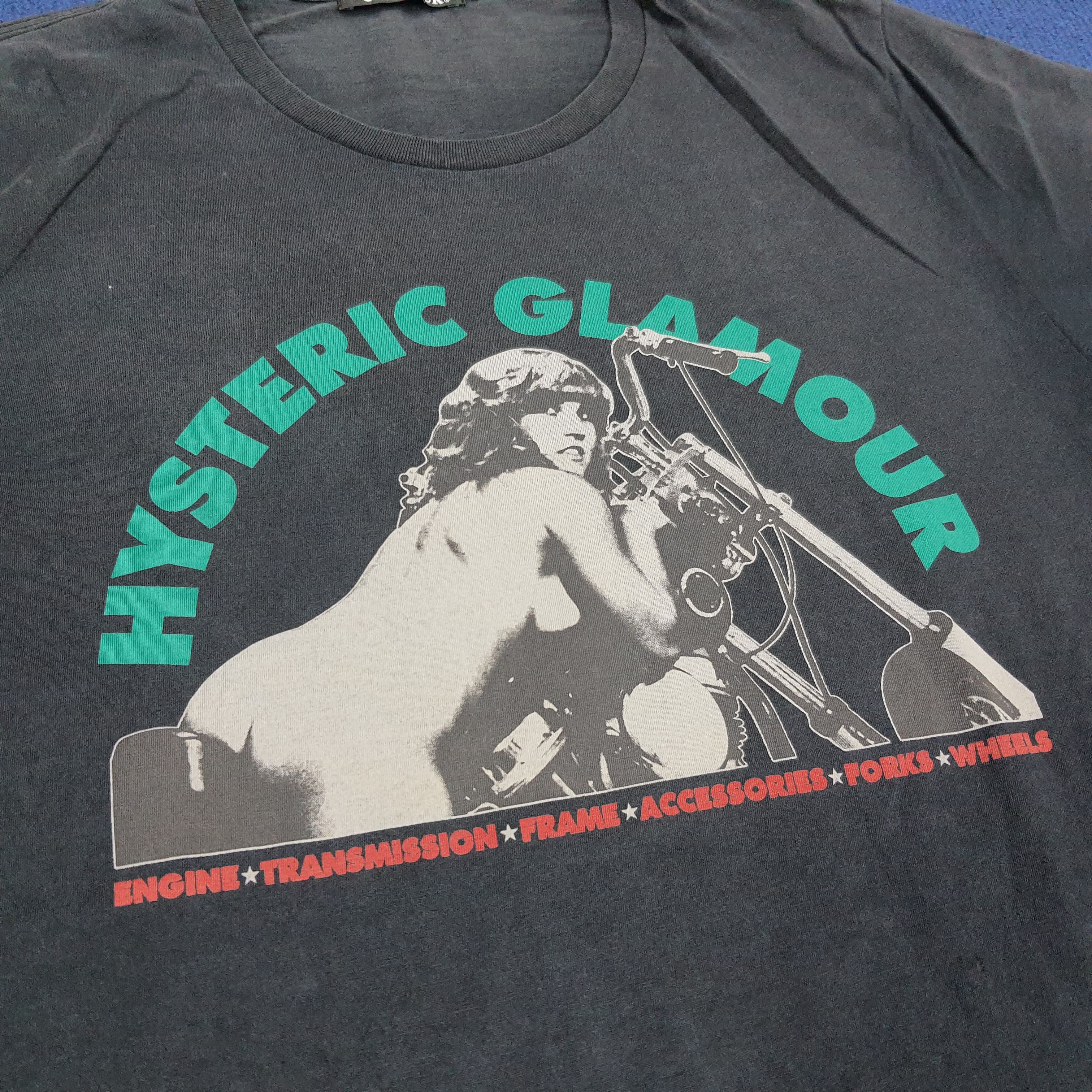 Hysteric Glamour × Japanese Brand × Vintage Vintage Hysteric Glamour Japanese Brand Naked Tshirt Size US M / EU 48-50 / 2 - 2 Thumbnail