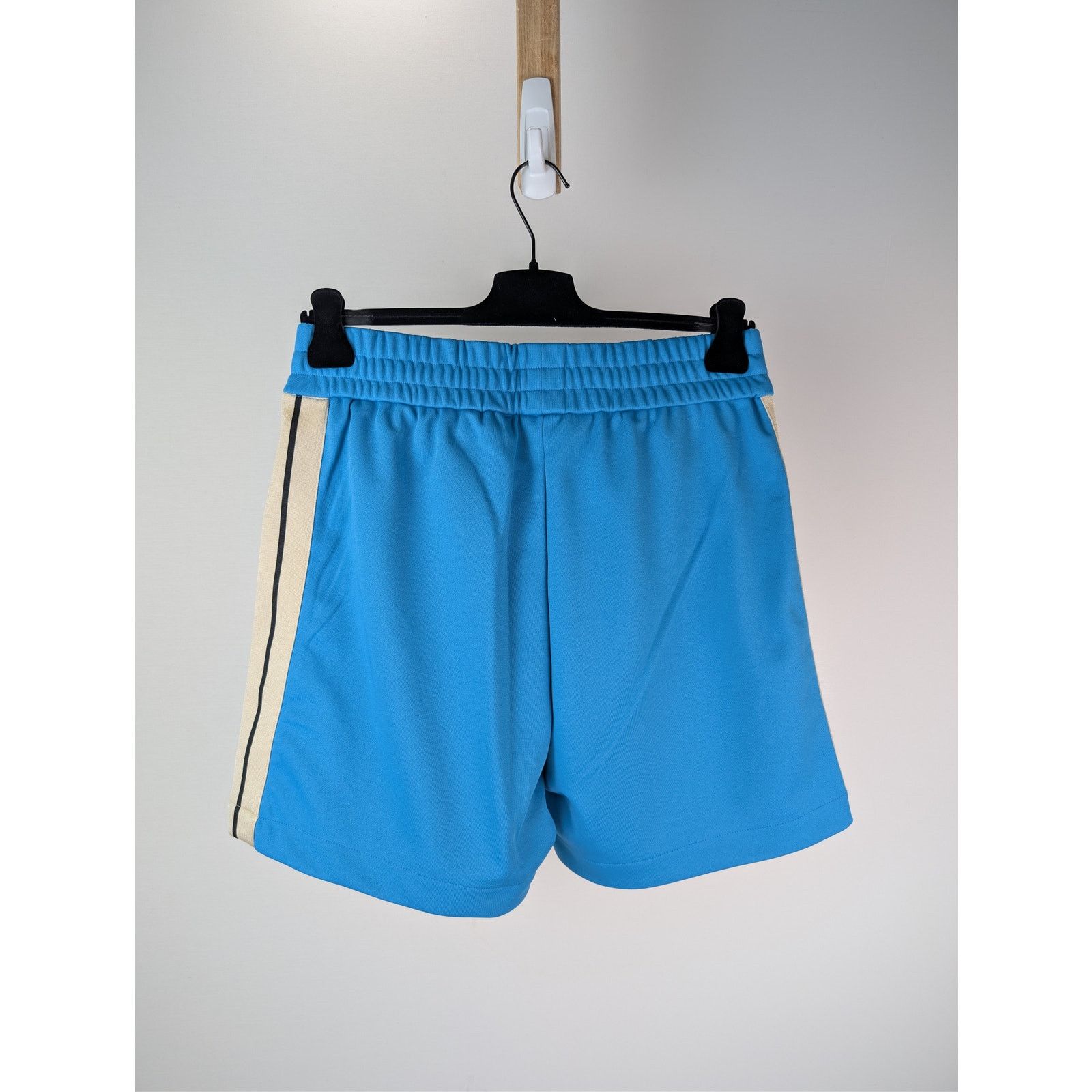 Palm Angels o1rshd1 Classic Logo Track Shorts in Light Blue / Off-White Size US 34 / EU 50 - 14 Thumbnail