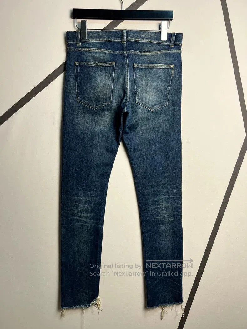 Saint Laurent Paris Saint Laurent Washed Blue Denim Jeans. Size US 30 / EU 46 - 2 Thumbnail