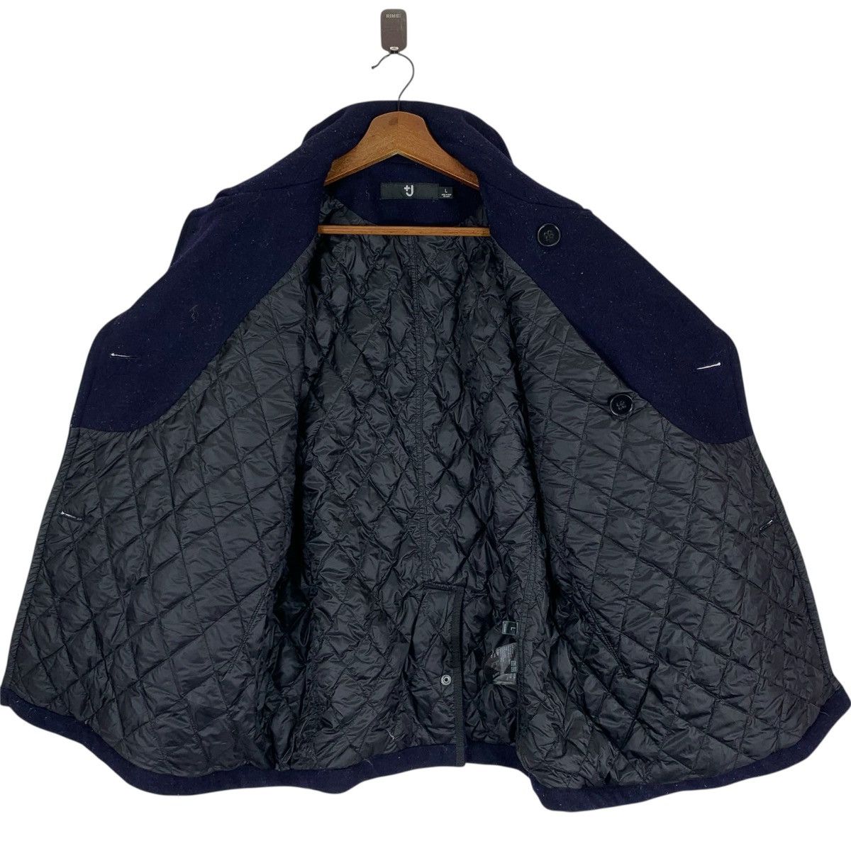 Jil Sander × Uniqlo VINTAGE UNIQLO JILL SANDER DOUBLE BREASTED JACKET Size US L / EU 52-54 / 3 - 6 Thumbnail