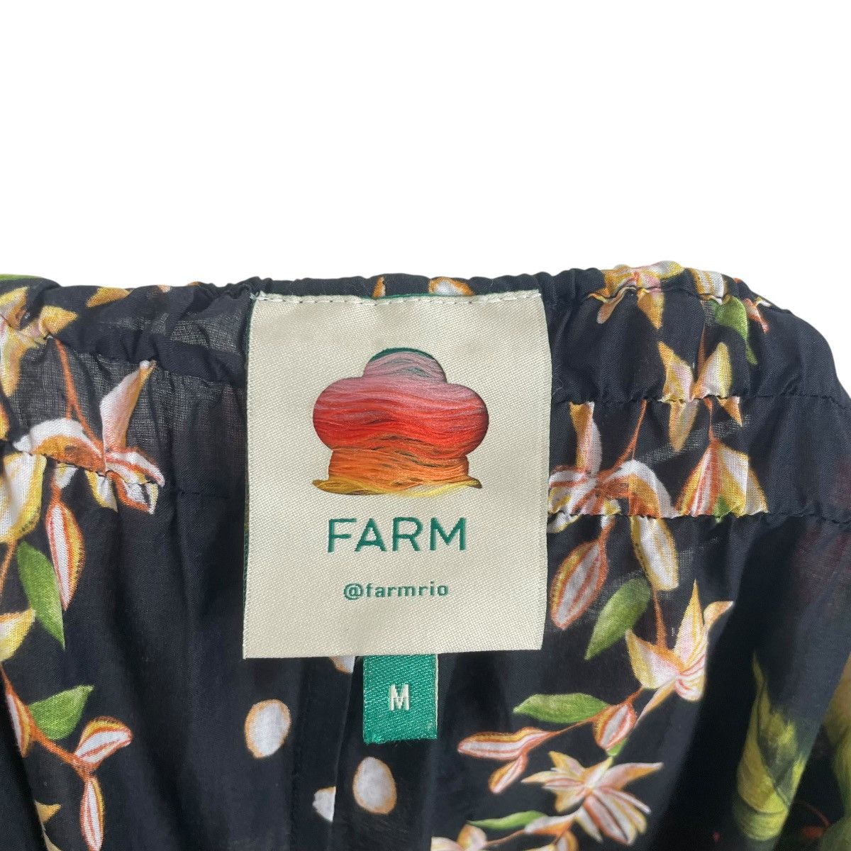 Farm Rio FARM Rio Cocoa Paradise Tropical Maxi Dress Black Medium Size M / US 6-8 / IT 42-44 - 10 Thumbnail