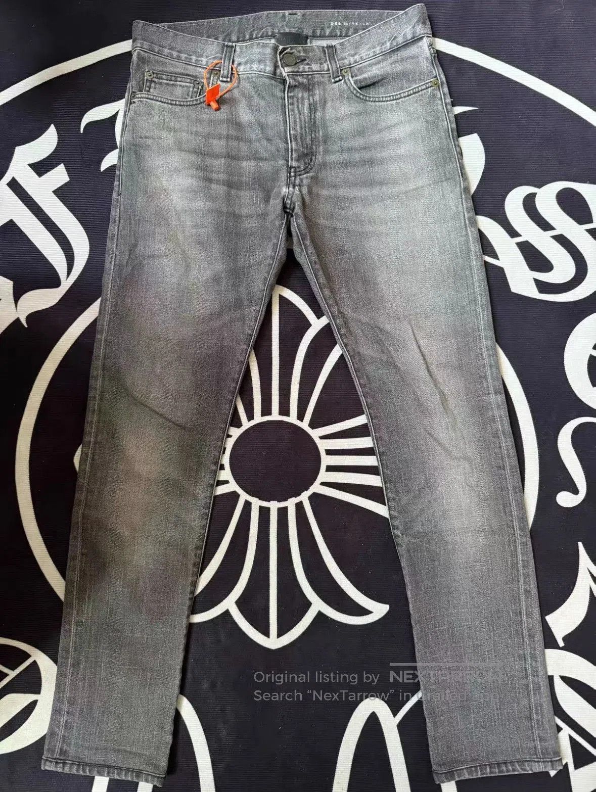 Saint Laurent Paris Saint Laurent 13SS Gray Basic Jeans. Size US 30 / EU 46 - 1 Thumbnail