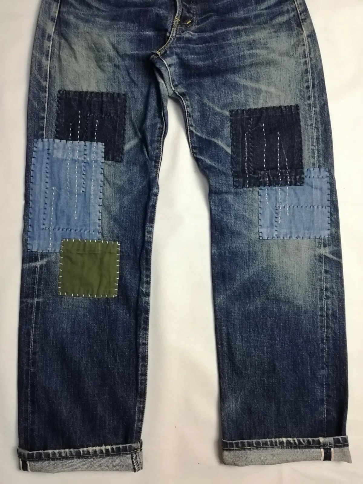 Levi's Vintage Clothing Japanese Sashiko Vintage Jeans Size US 30 / EU 46 - 11 Thumbnail