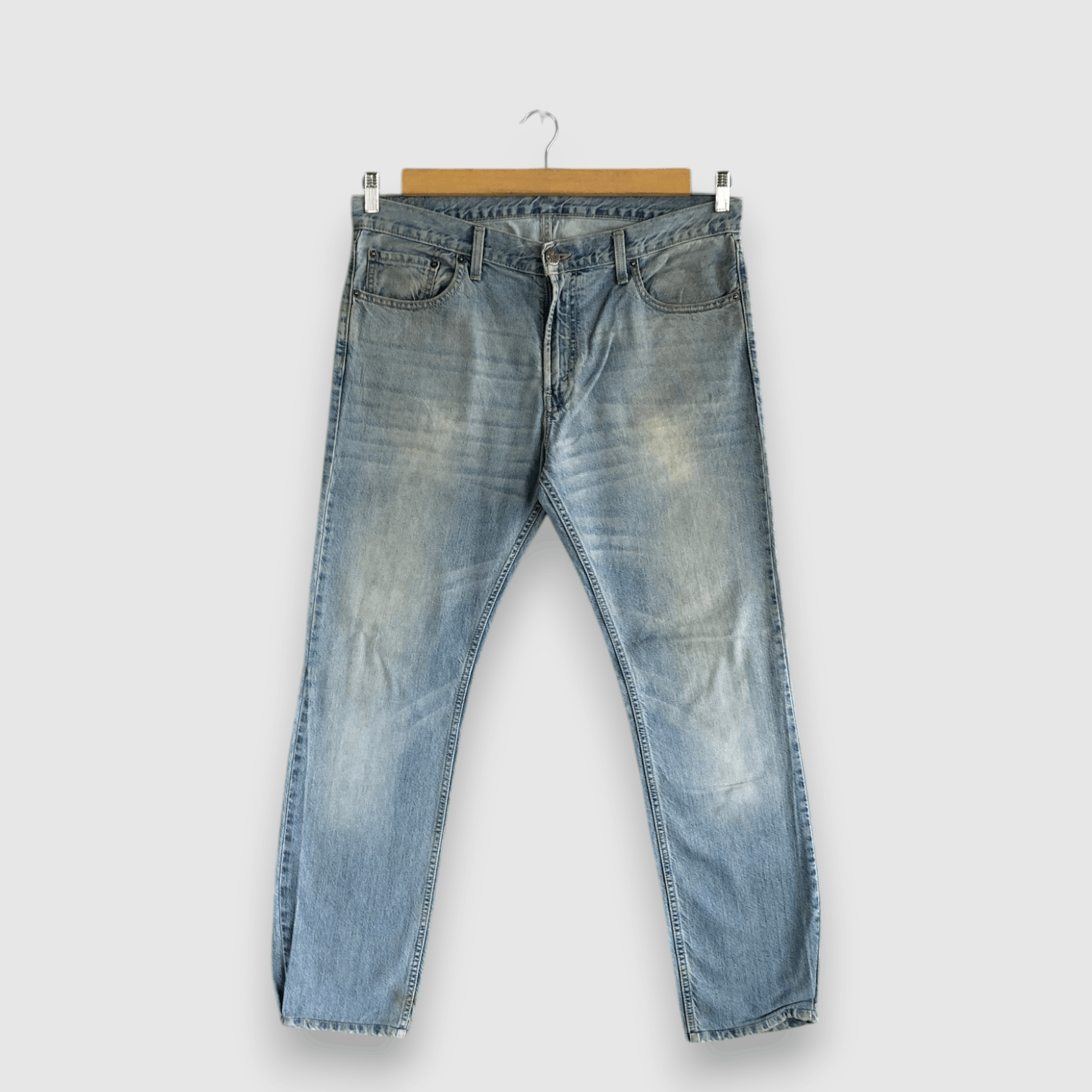 Levi's Vintage Y2K Levis Sun Faded Jeans Levi's Light Wash Denim Size US 36 / EU 52 - 1 Thumbnail