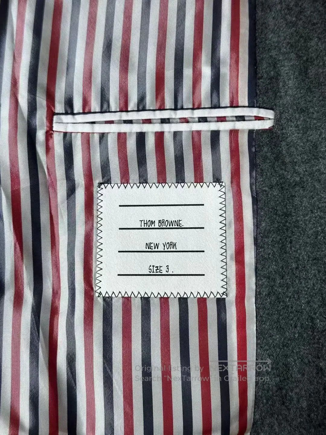 Thom Browne thom browne grey label suit jacket. Size US M / EU 48-50 / 2 - 4 Thumbnail