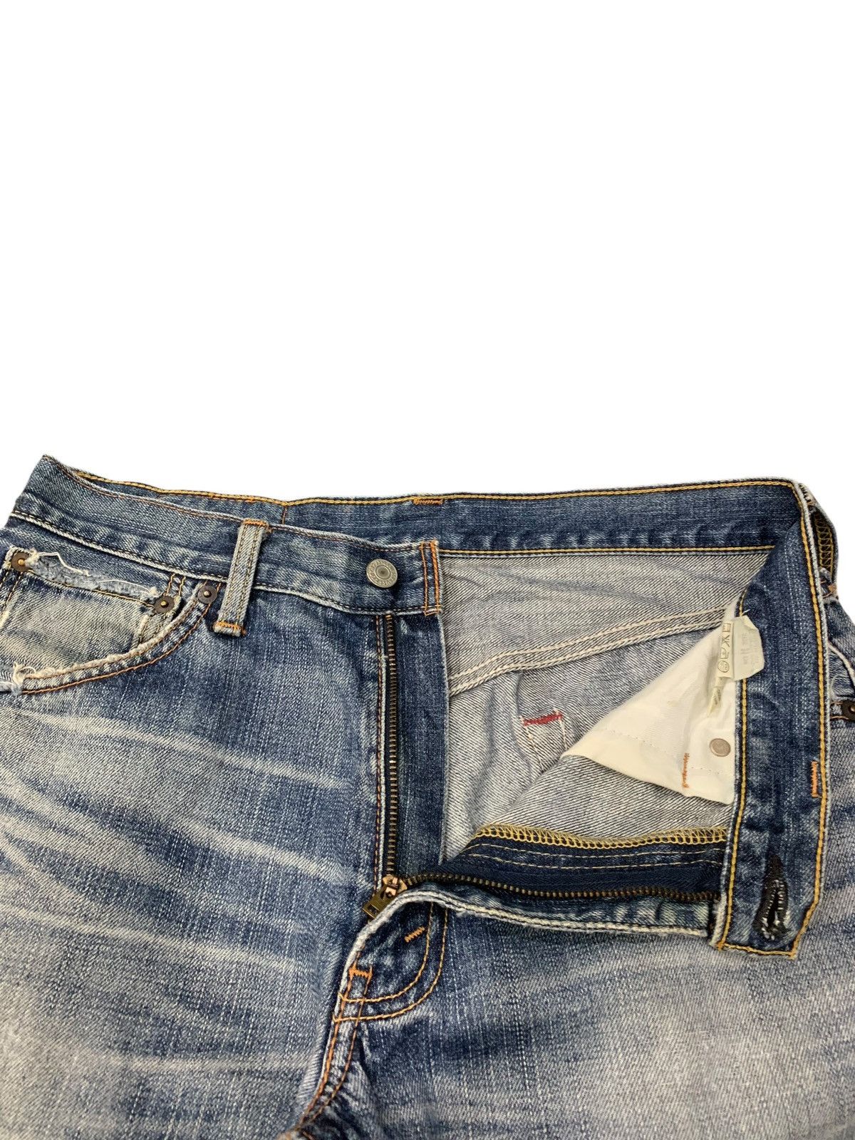 Levi's Levis 703 Distressed Paint Marks Denim Pants (AB36) Size US 30 / EU 46 - 16 Thumbnail