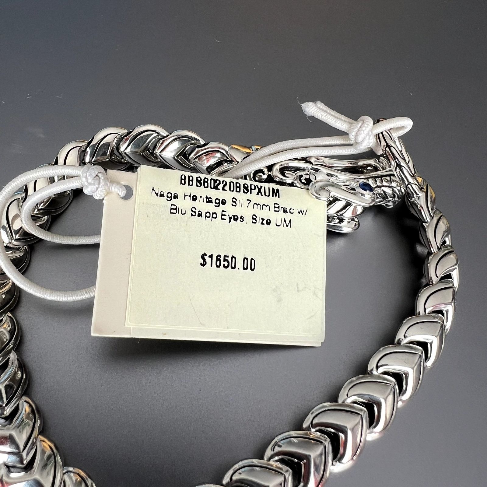 John Hardy John Hardy Naga DragonBracelet Sterling Silver 7mm unisex Size ONE SIZE - 6 Thumbnail