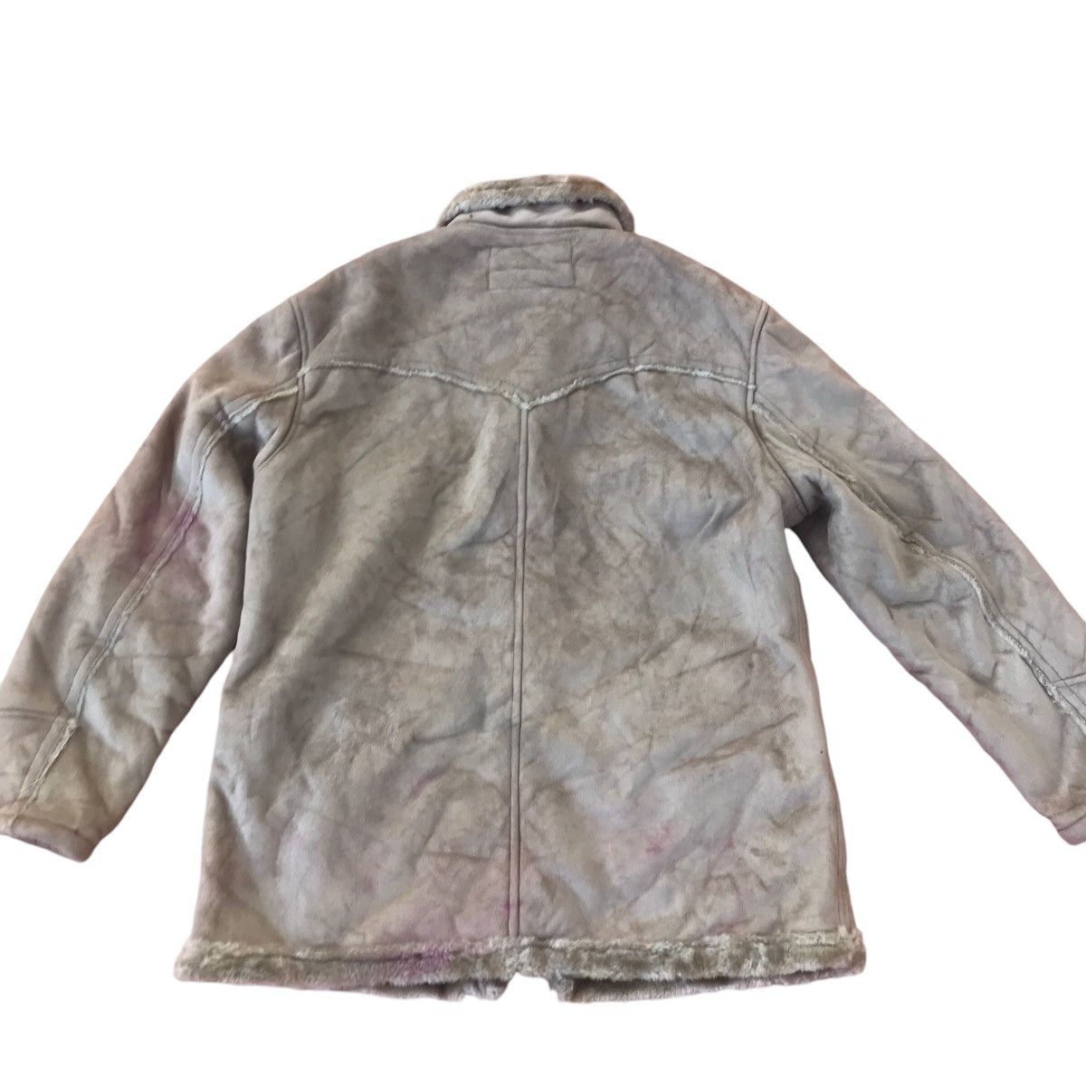 Japanese Brand × Kansai Yamamoto KANSAI YAMAMOTO GENUINE SHERPA LEATHER JACKET Size US M / EU 48-50 / 2 - 8 Thumbnail