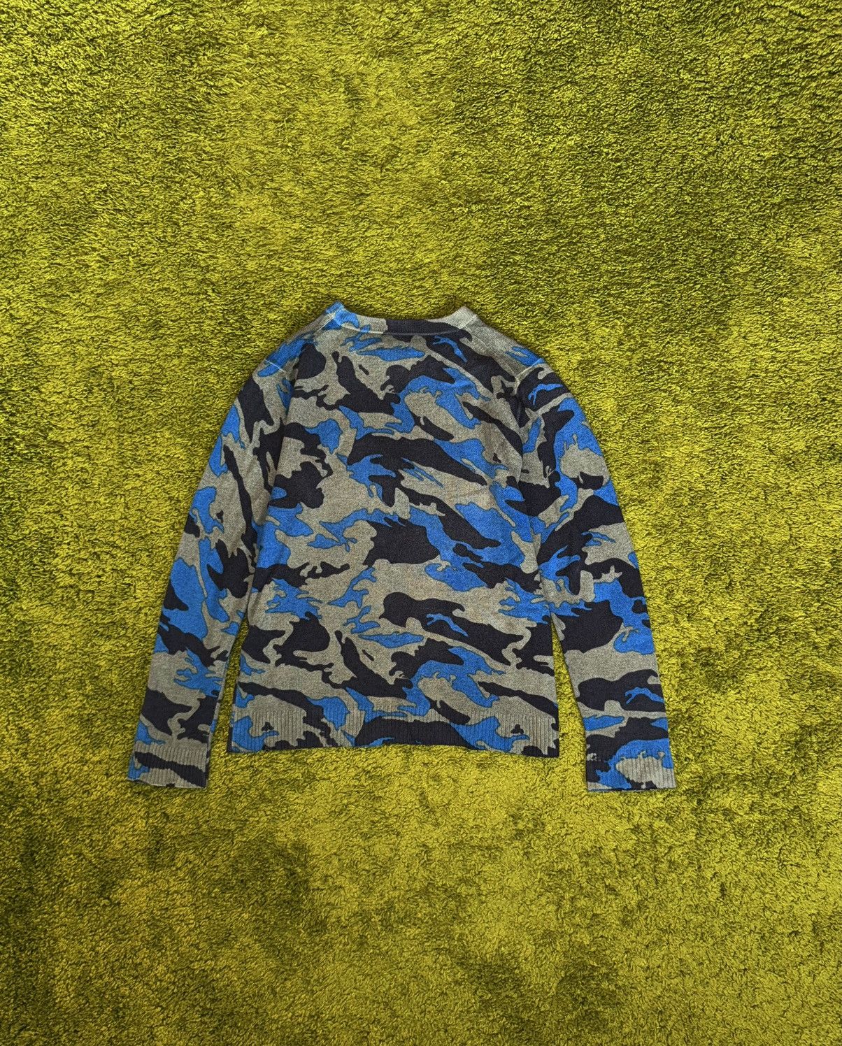 Designer × Zadig & Voltaire Zadig & Voltaire 100% cashmere avant Garde camo sweater Size L / US 10 / IT 46 - 2 Thumbnail