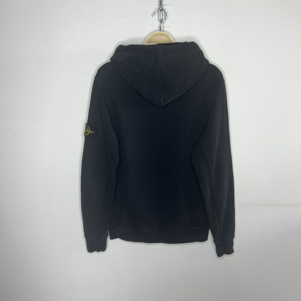 Stone Island Stone Island Hoodie Sweatshirt Hooded Black Patch Logo Size US L / EU 52-54 / 3 - 8 Thumbnail