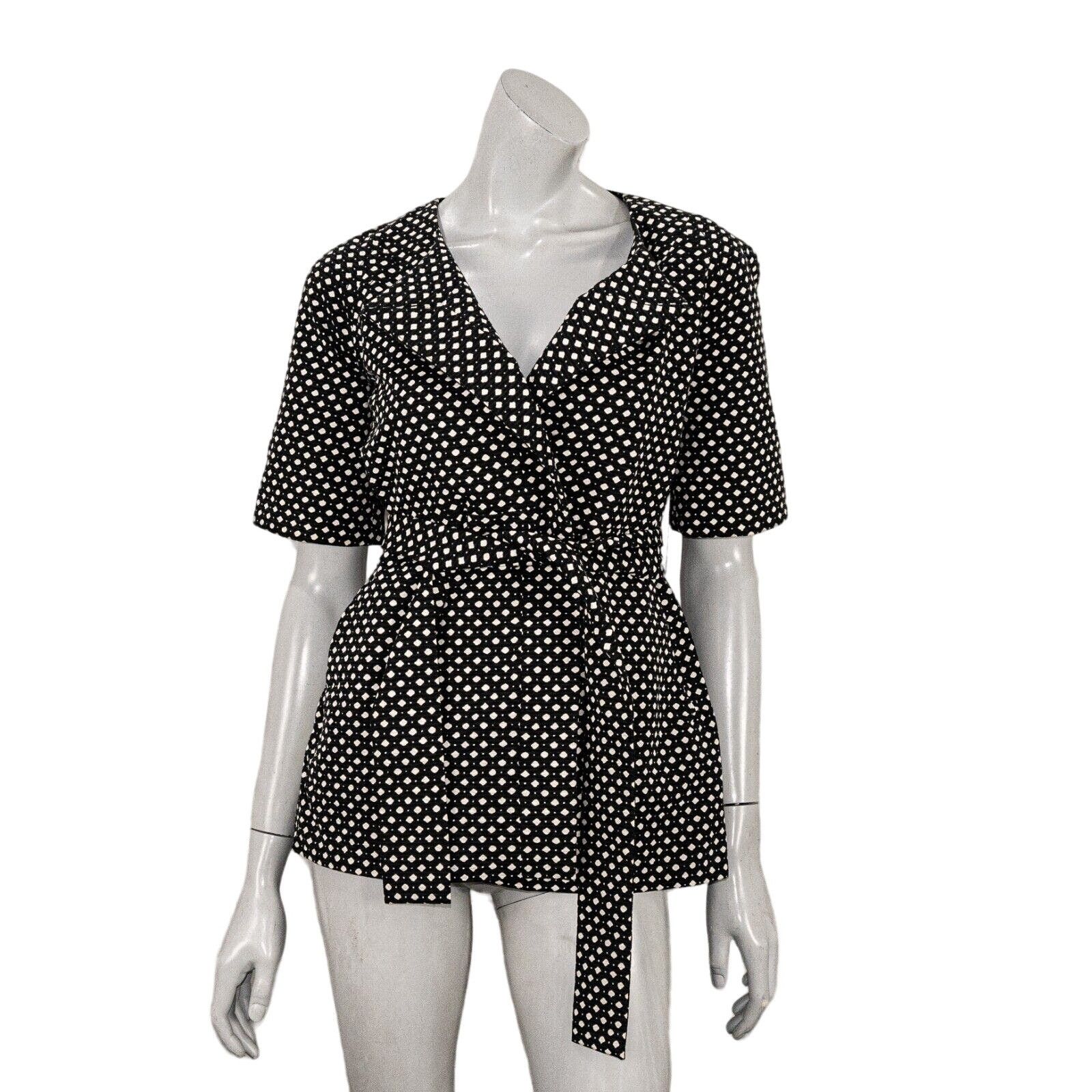 J.Crew J.Crew Collection Belded Jacket in Black with with dot Size XS / US 0-2 / IT 36-38 - 6 Thumbnail