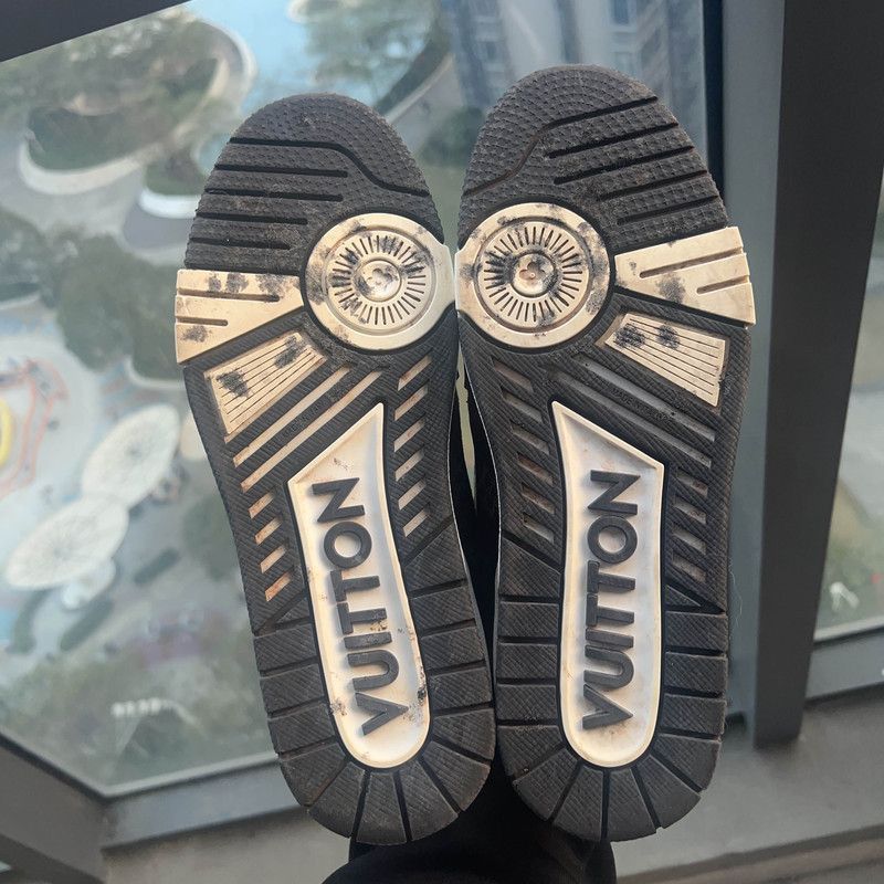 Louis Vuitton Louis Vuitton Panda Print Low-Top Fashion Sneakers -2508 Size US 8.5 / IT 38.5 - 4 Thumbnail