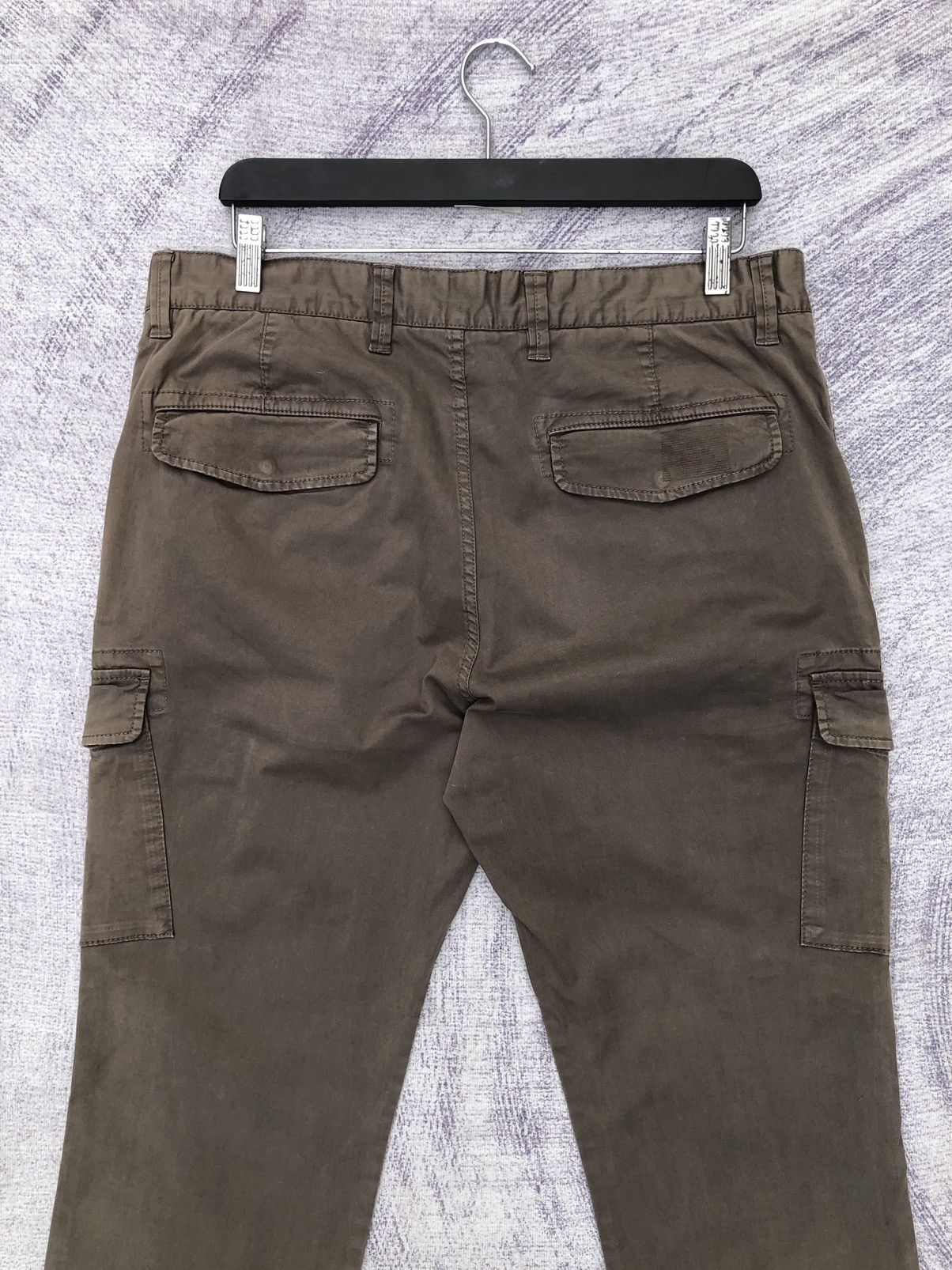 Japanese Brand × Olive × Uniqlo Japanesebrand Uniqlo Faded Olive Multipocket W35xL40 Size US 35 - 10 Thumbnail
