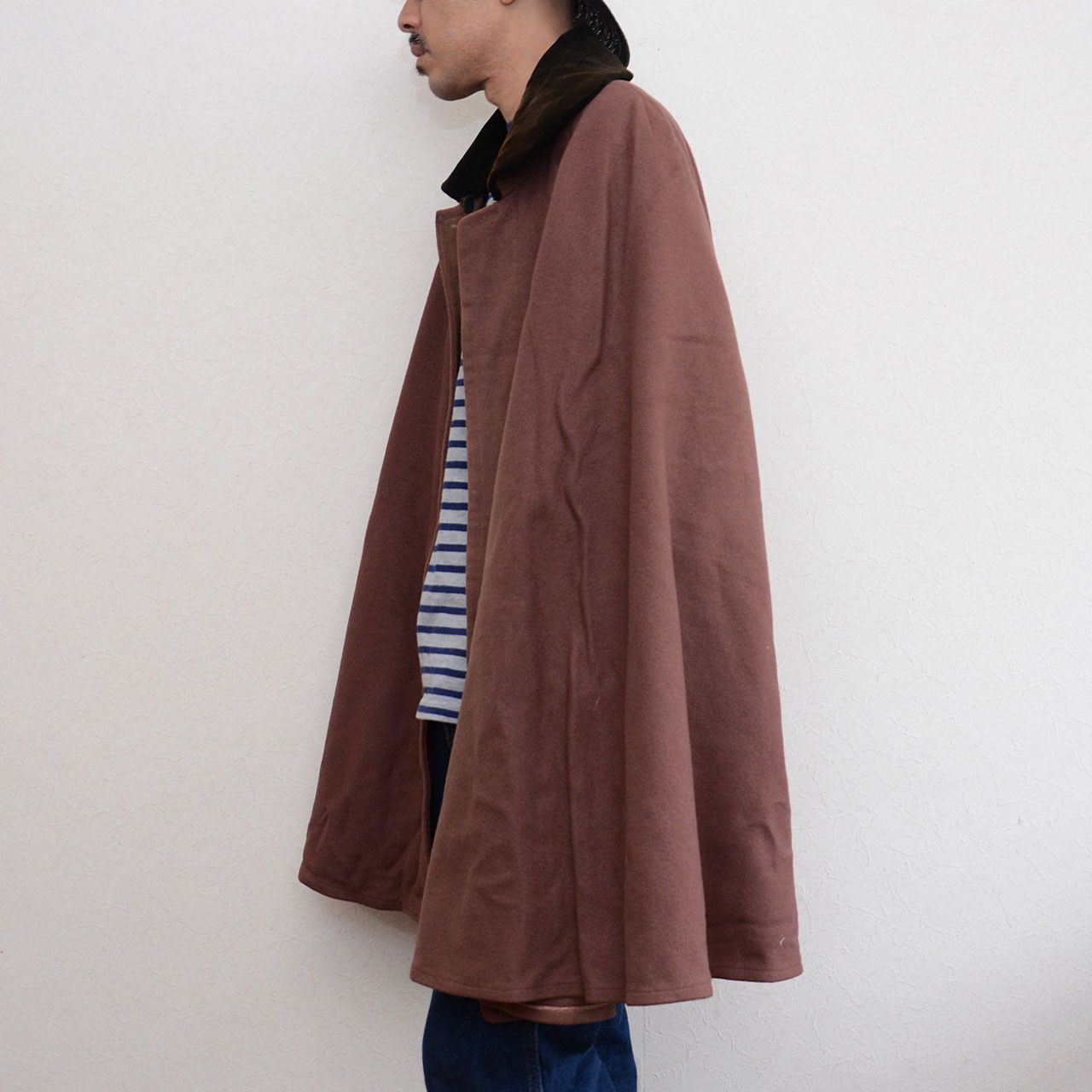 Other Japanese Retro-Modern Wool Mantle, Marusho Vintage Showa Size US M / EU 48-50 / 2 - 15 Thumbnail