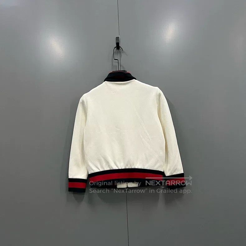 Gucci Gucci Striped webbing zipper jacket Size S / US 4 / IT 40 - 2 Thumbnail