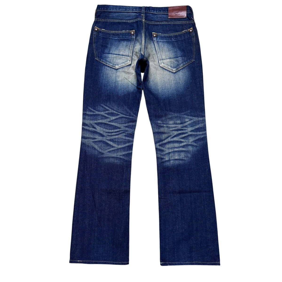 NANO universe Enterblature And Orders Denim Whisker Jeans Nano Universe Size US 32 / EU 48 - 2 Thumbnail
