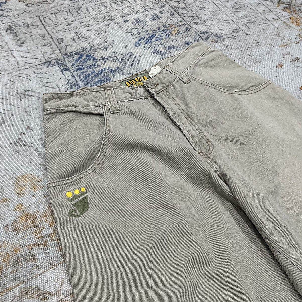 JNCO Rare‼️ Vintage 90s JNCO Baggy J Logo Bordir Size US 32 / EU 48 - 3 Thumbnail