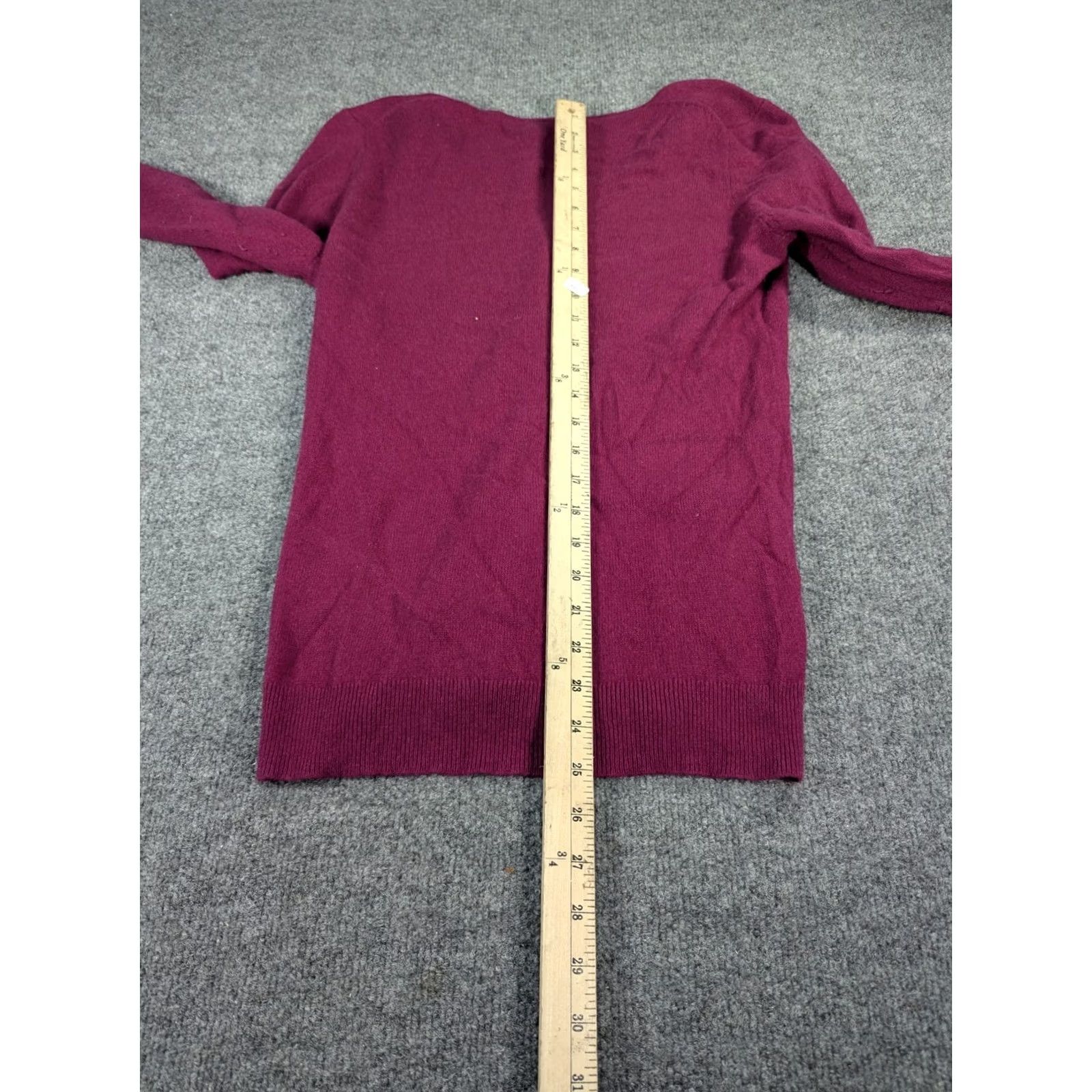 Charter Club Charter Club Sweater Womens L Cashmere Women Fuchsia Magenta Purple Soft Luxury Size L / US 10 / IT 46 - 4 Thumbnail