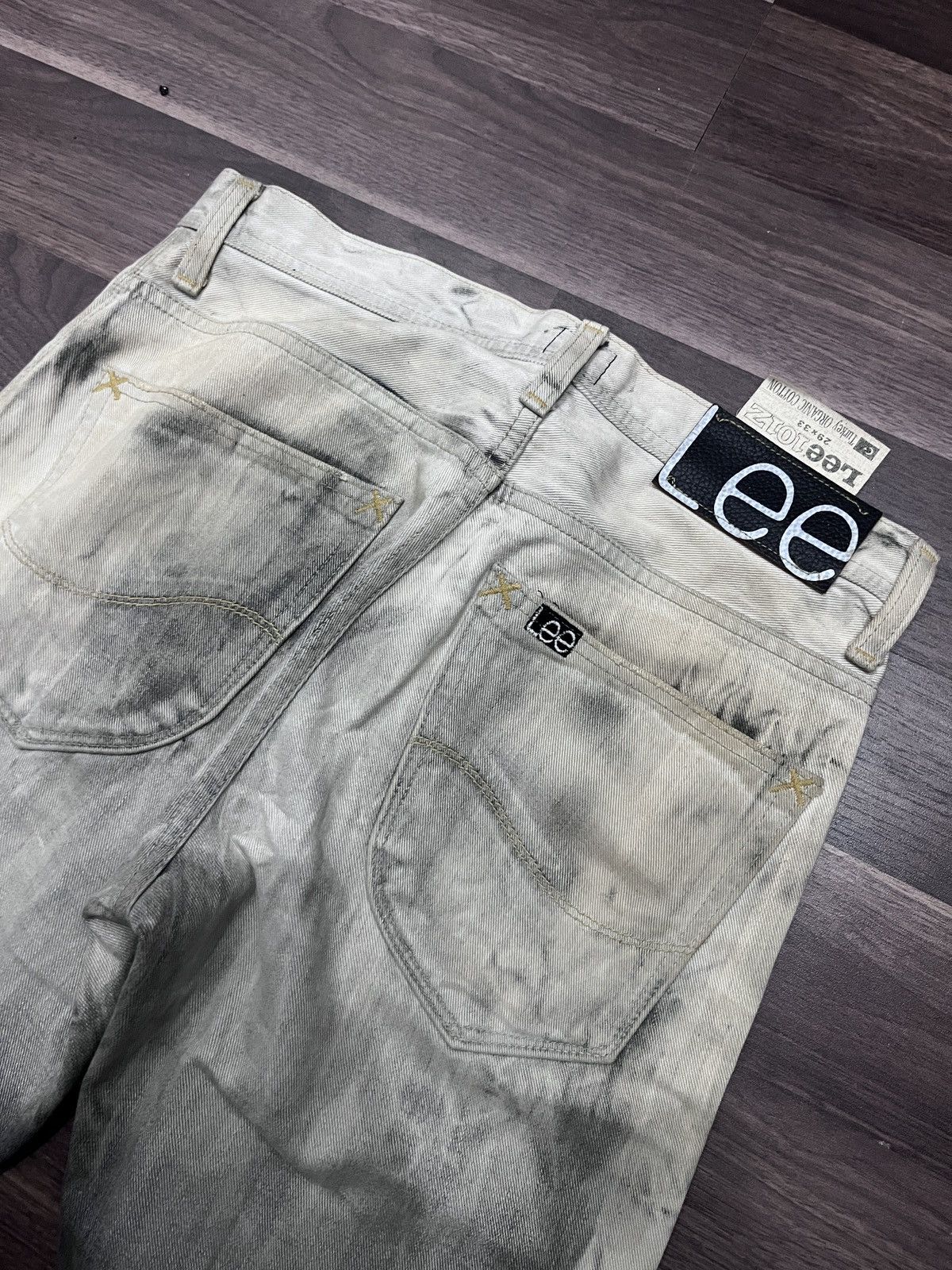 Lee RARE ❗️ Lee Vintage Acid Wash Jean LGB Inspired💥 Size US 29 - 9 Thumbnail