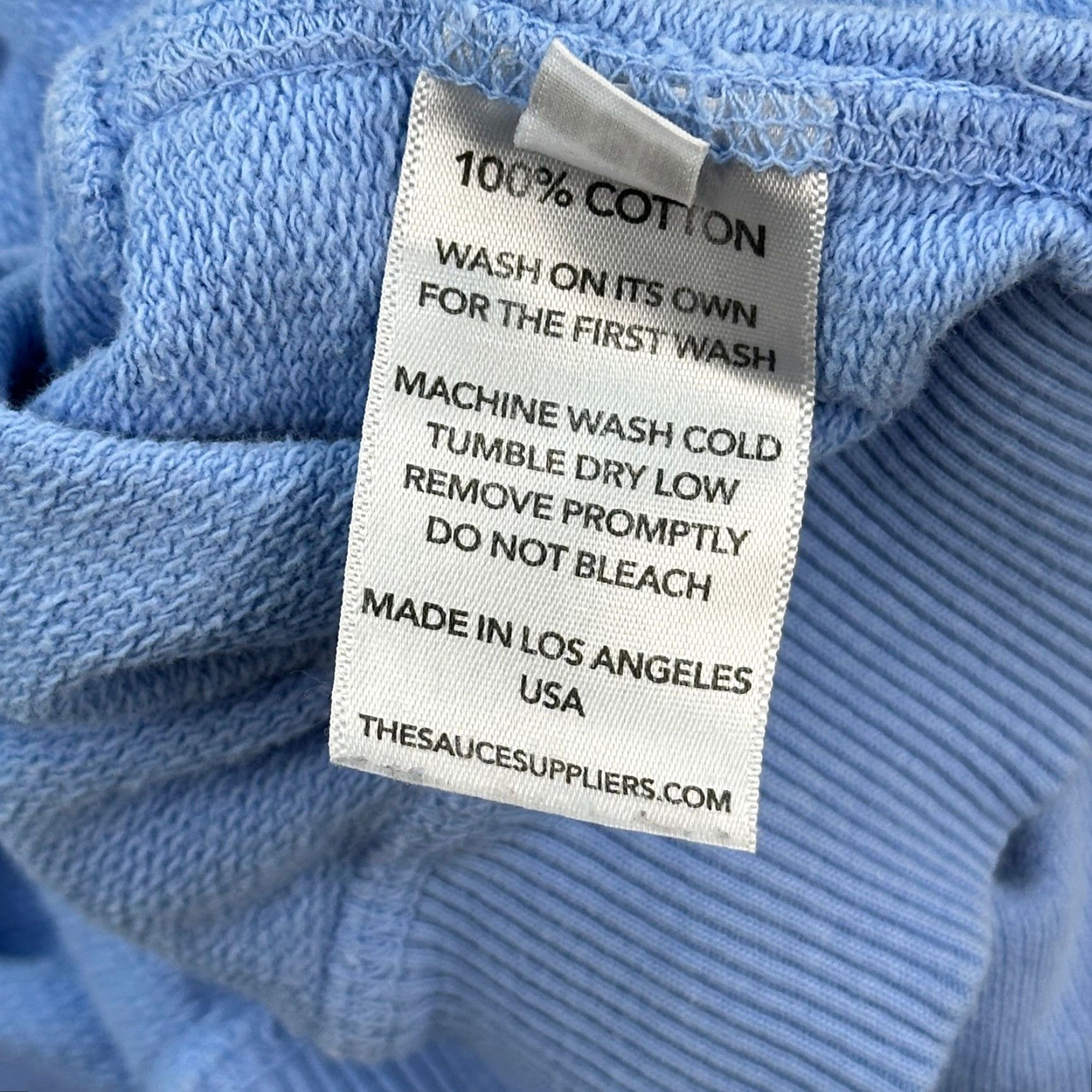 Vintage Barstool Sports Hoodie Women’s Small Blue Call Her Daddy Crop Graphic USA Made Size M / US 6-8 / IT 42-44 - 7 Thumbnail