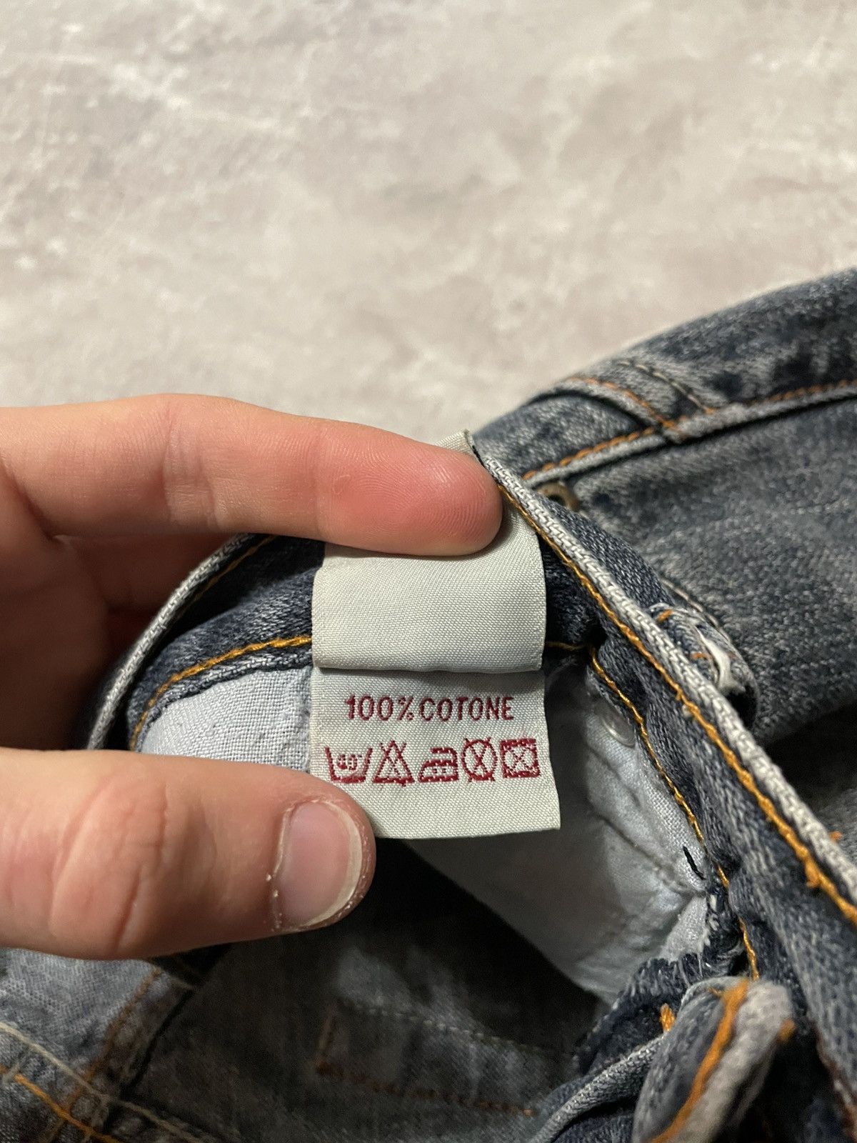 Vintage Vintage Distressed 68 F.R Embroidered Rap Buggy Denim Shorts Size US 34 / EU 50 - 11 Thumbnail