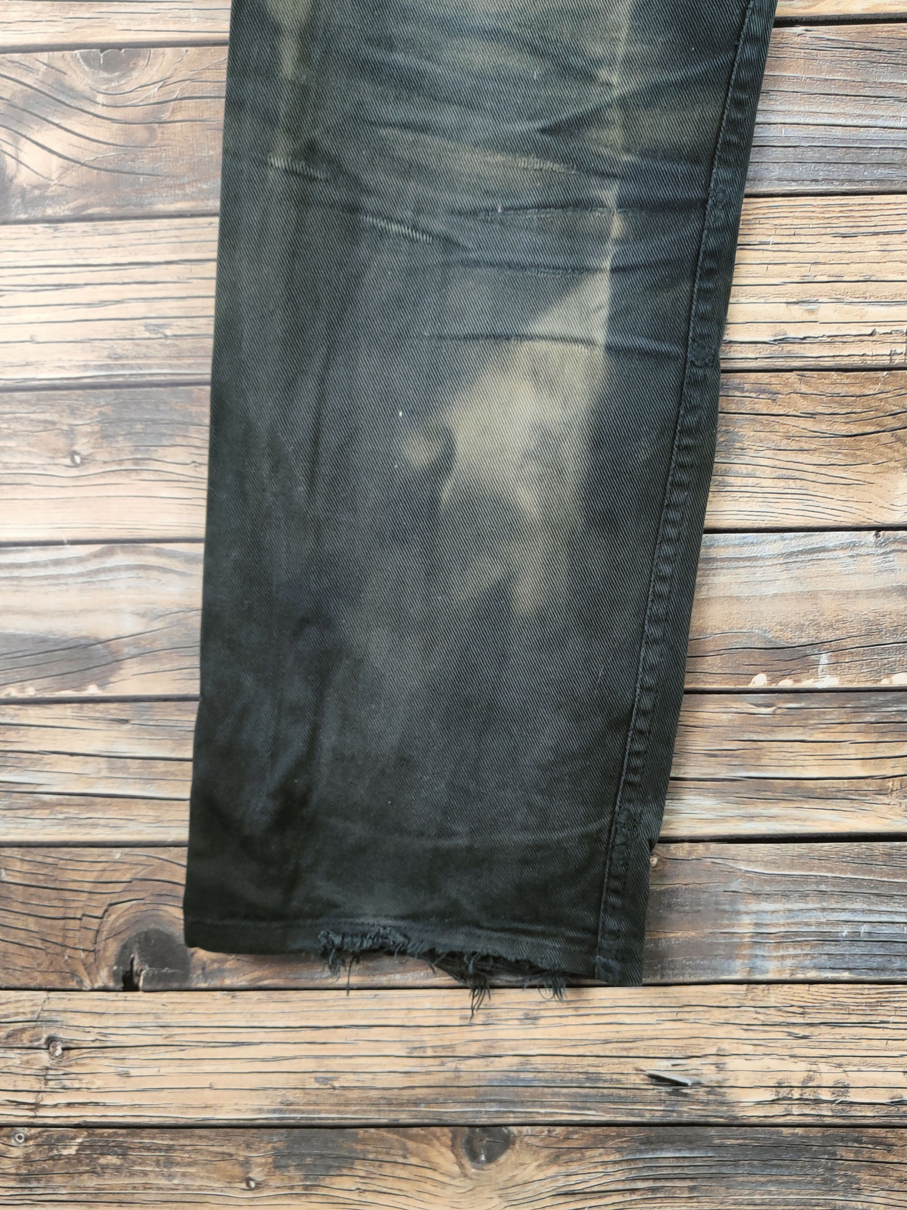 Levi's Levi's Black Distressed ripped vintage denim Jeans #S2819 Size US 30 / EU 46 - 9 Thumbnail