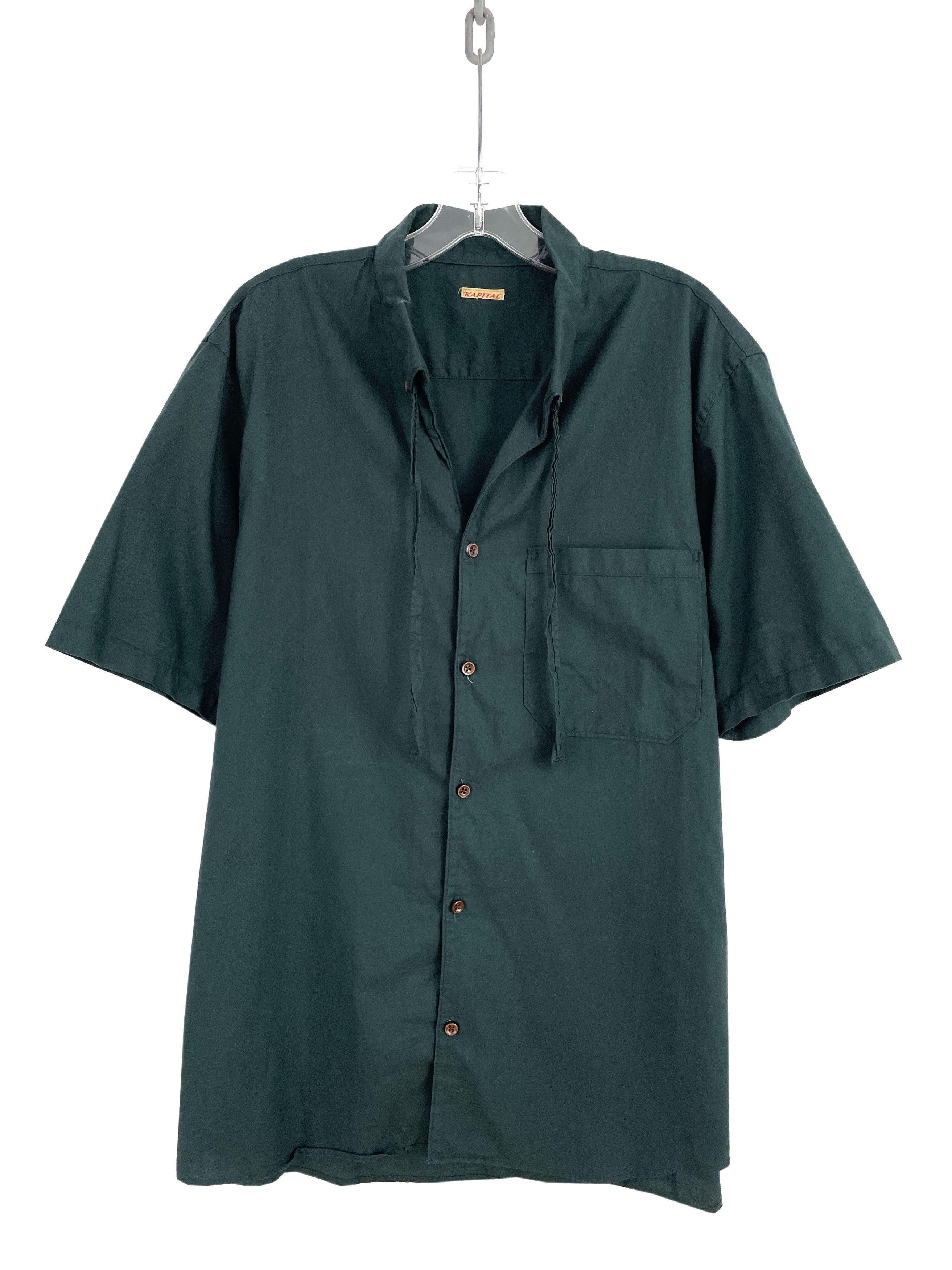 Kapital Open Collar Shirt Size US XL / EU 56 / 4 - 1 Thumbnail
