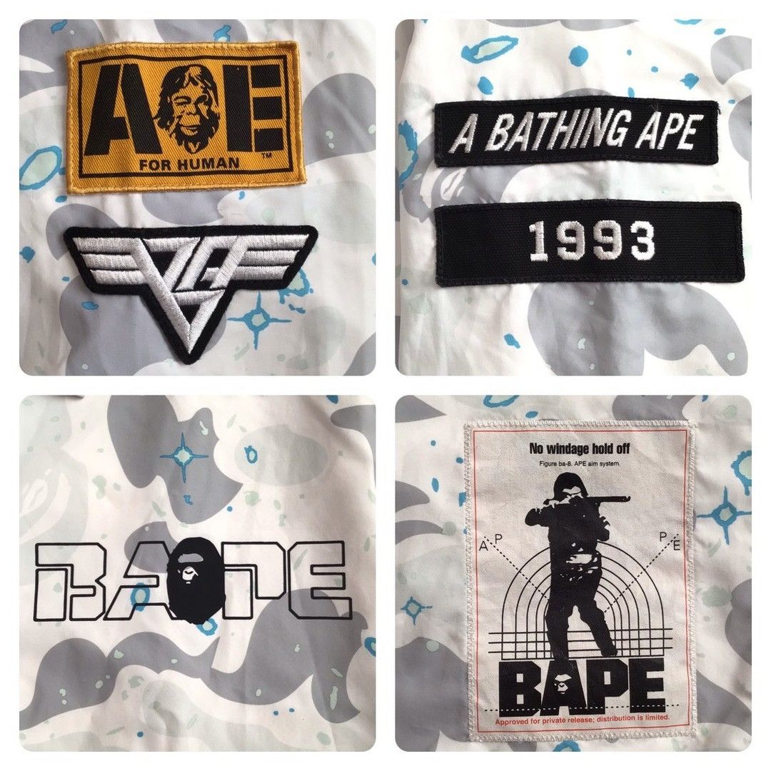 Bape BAPE Space camo coach jacket a bathing ape galaxy cosmos Size US M / EU 48-50 / 2 - 3 Thumbnail
