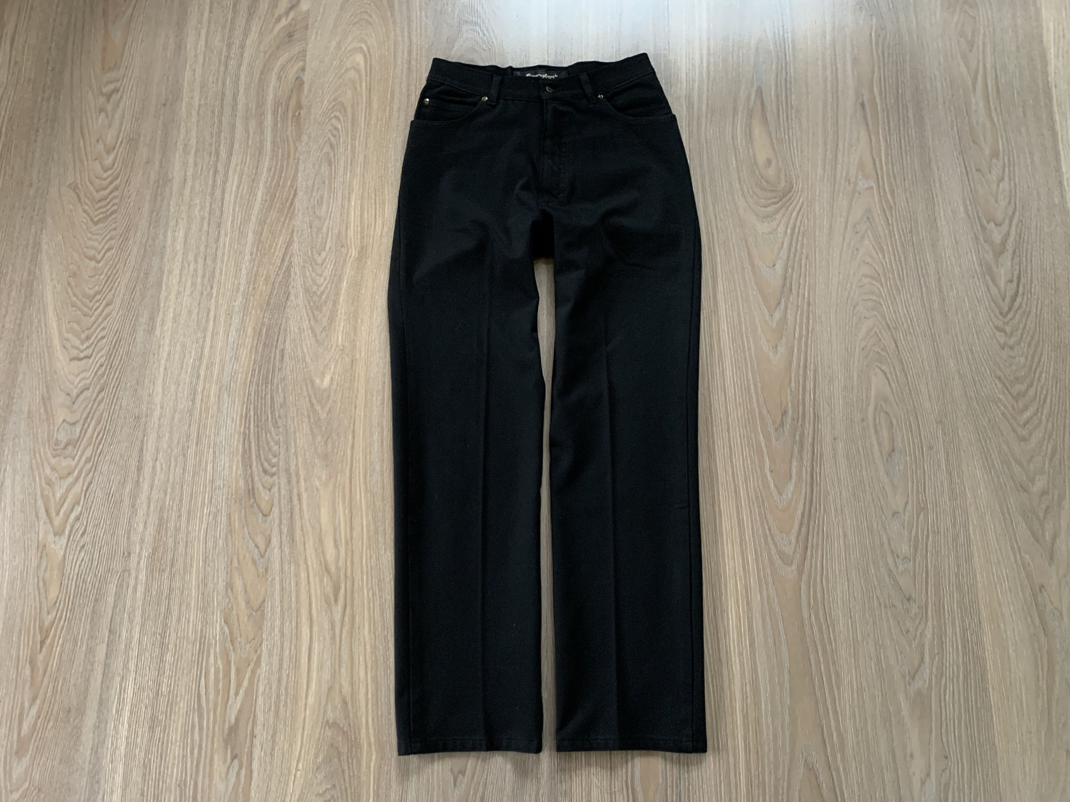 Denime × Vintage × Wrangler Wrangler New Generation Vintage Black Stretch Jeans Size 28" / US 6 / IT 42 - 2 Thumbnail