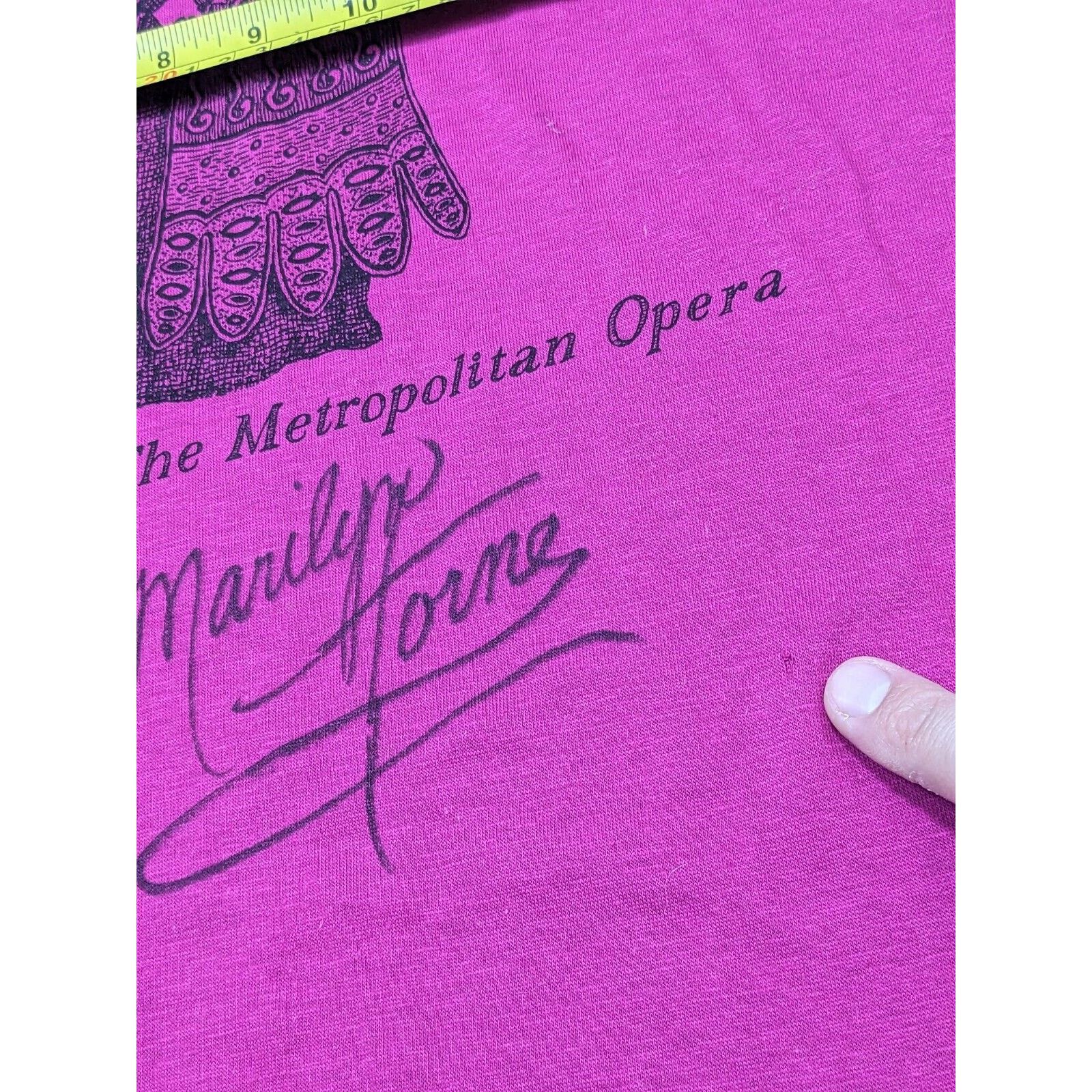 Other Edward Gorey New York Met Opera TShirt MARILYN HORNE SIGNED Size US XL / EU 56 / 4 - 5 Thumbnail
