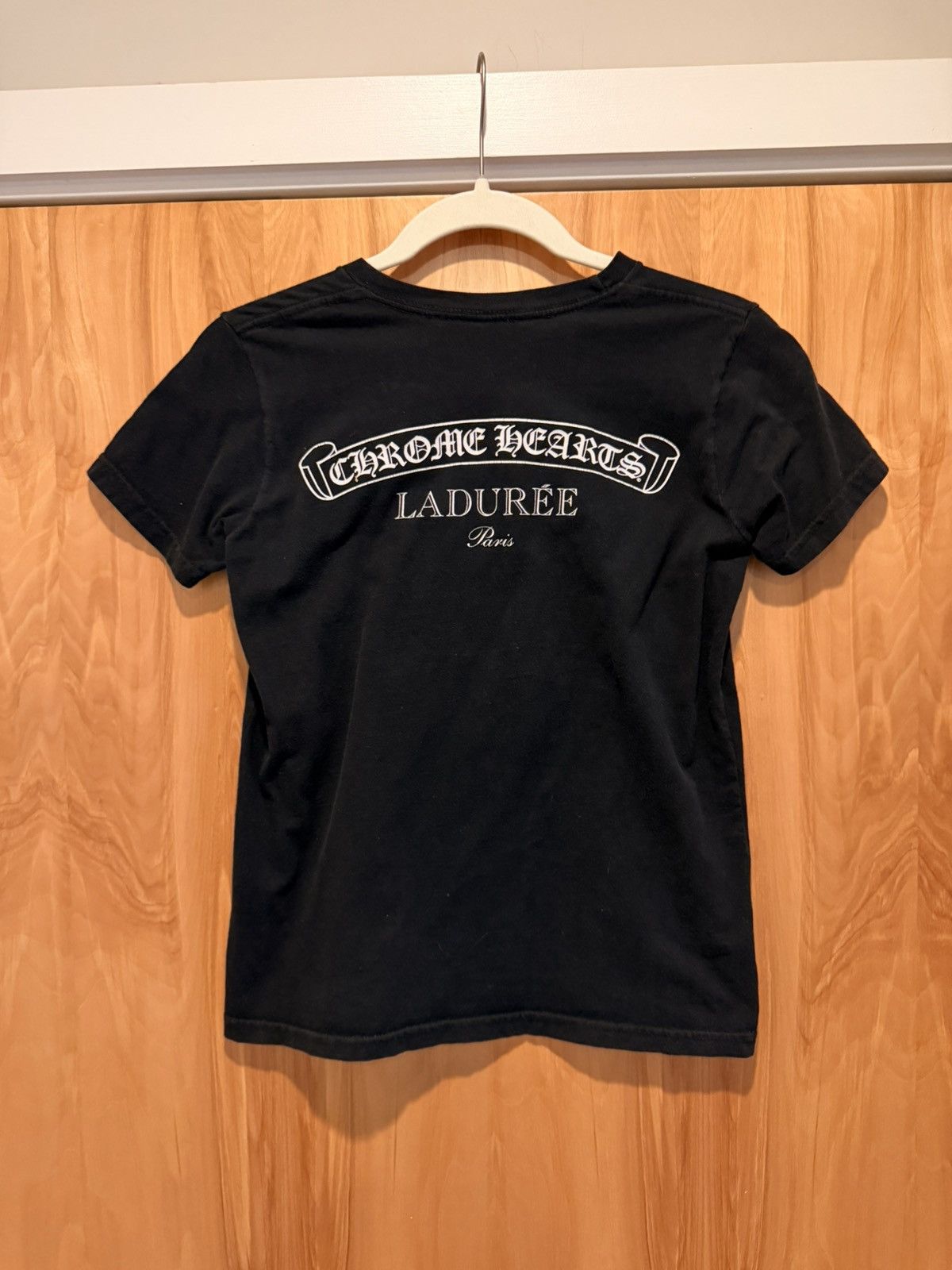 Chrome Hearts 2015 Chrome Hearts Matty Boy Ladurée Paris Pastry Tee Medium Size ONE SIZE - 2 Thumbnail