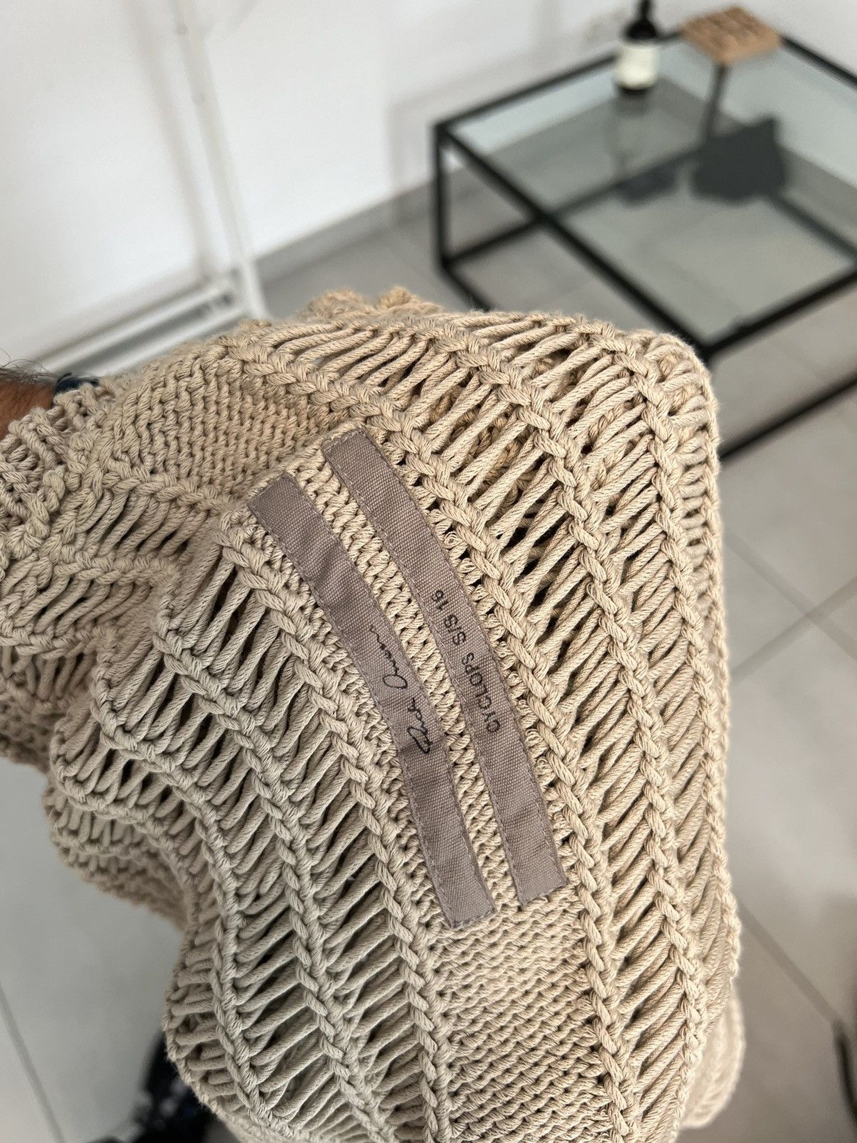 Rick Owens Rick Owens Knit Sweater S/S 2016 Cyclops Size US M / EU 48-50 / 2 - 5 Thumbnail