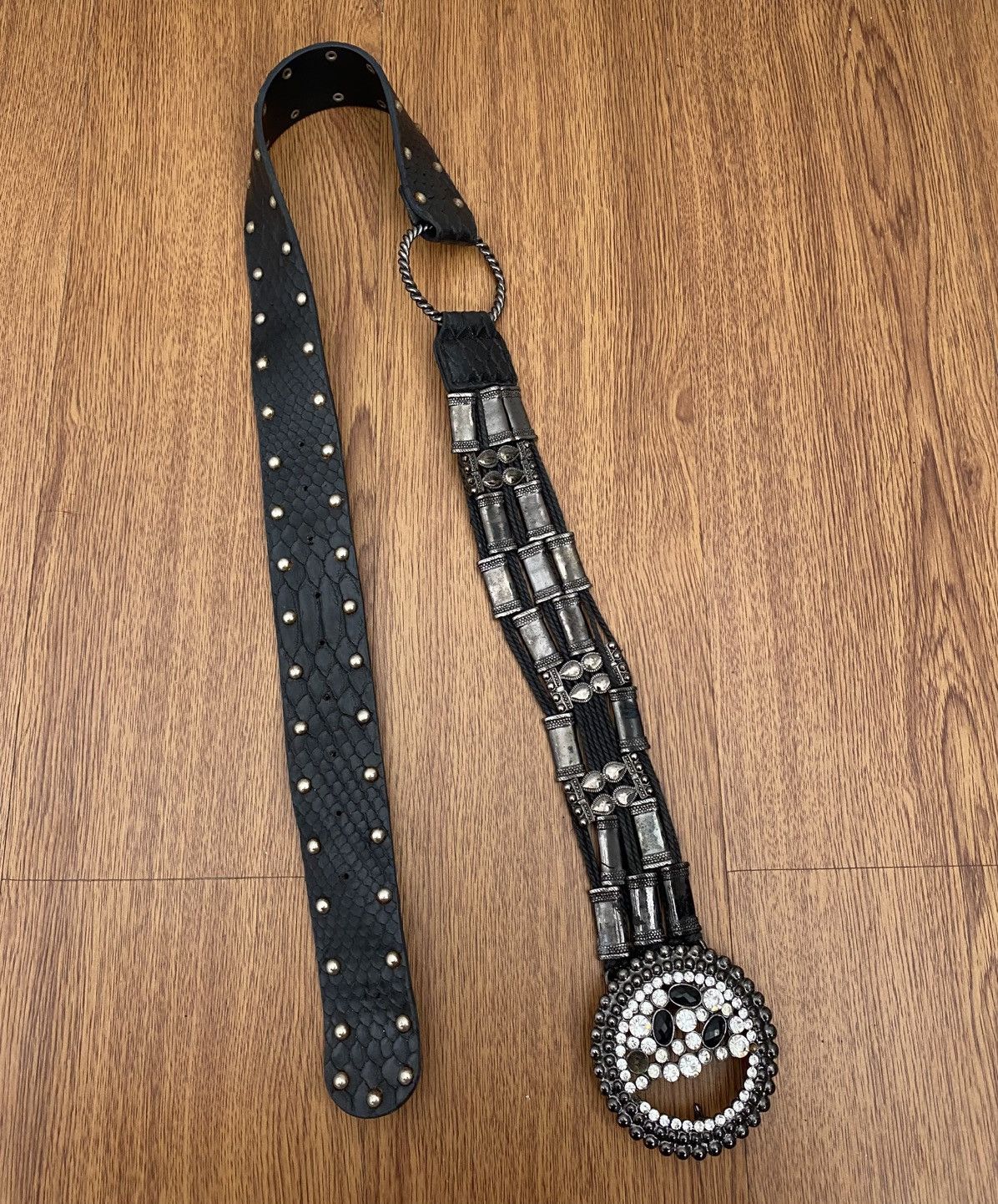 If Six Was Nine Crystal alligator belt Size ONE SIZE - 2 Thumbnail